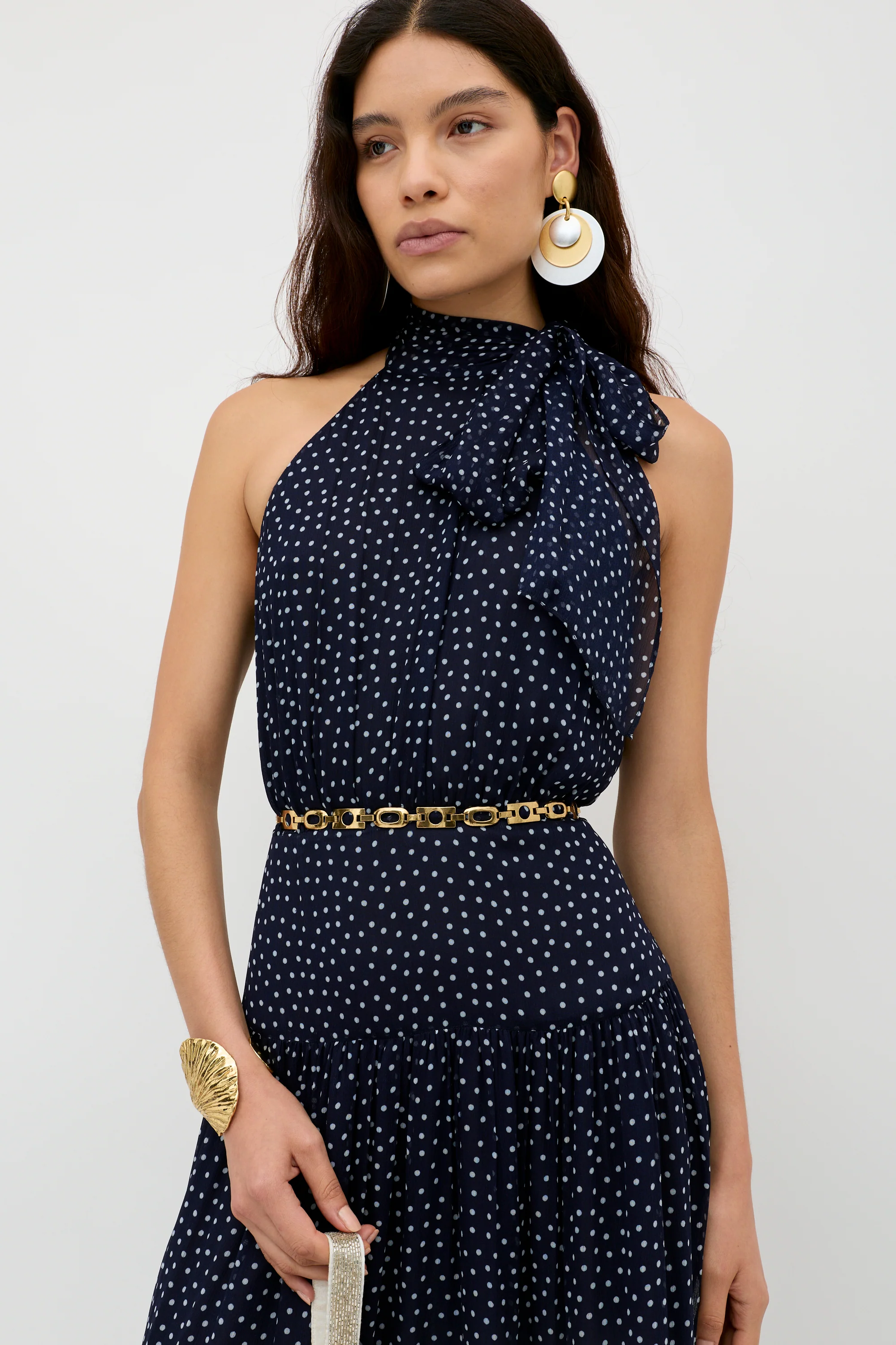Abi - Mini Navy Polka Dot - Image 4