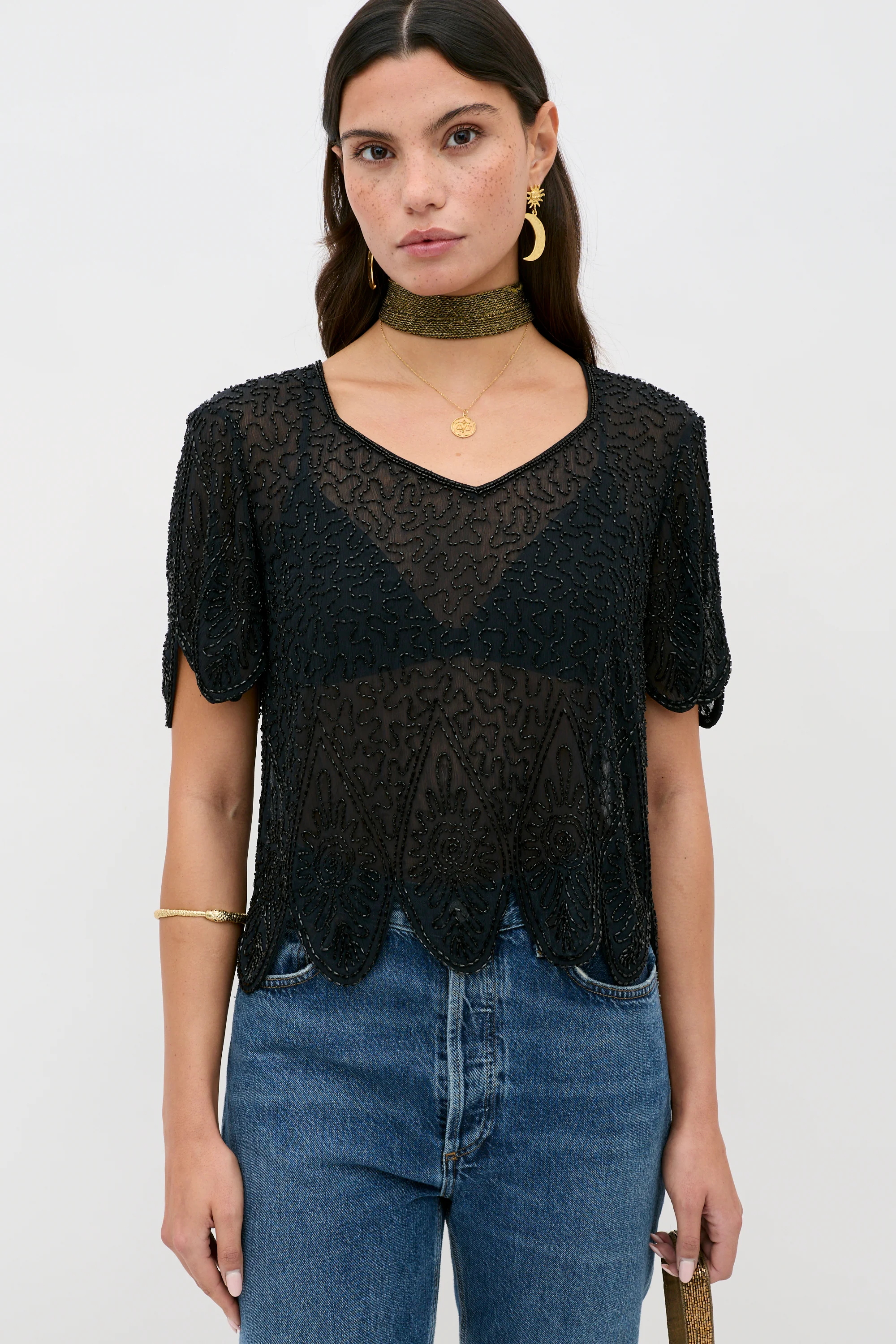 Ainsleigh - Florence Embellishment Antique Black