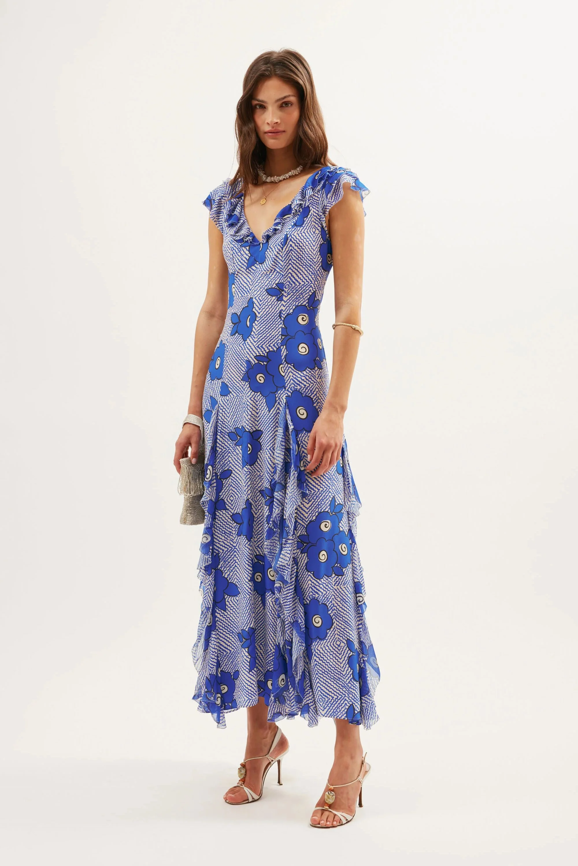 Ambika - Milos Floral Blue - Image 4