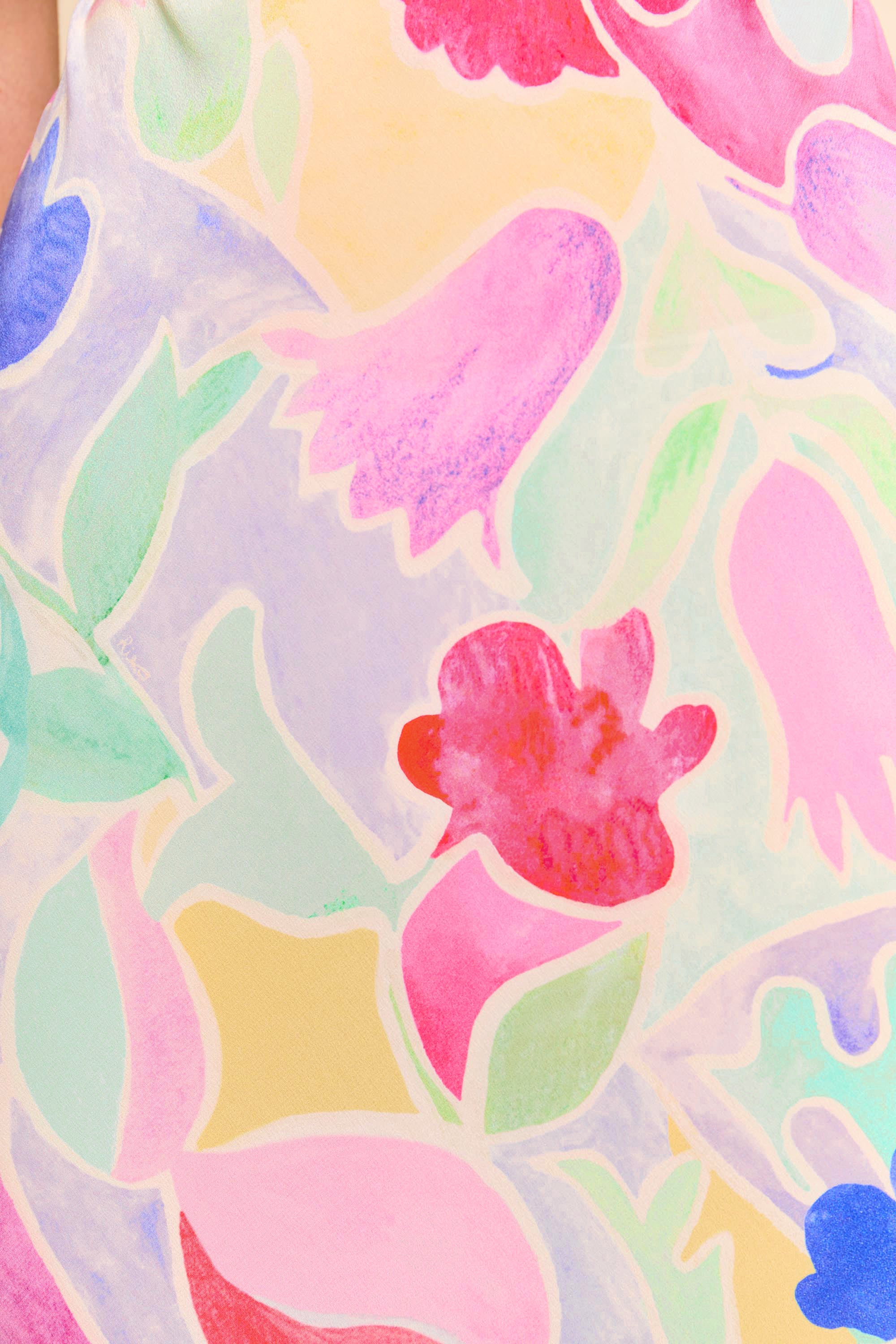 Amelle - Abstract Tulip Ivory - Image 6