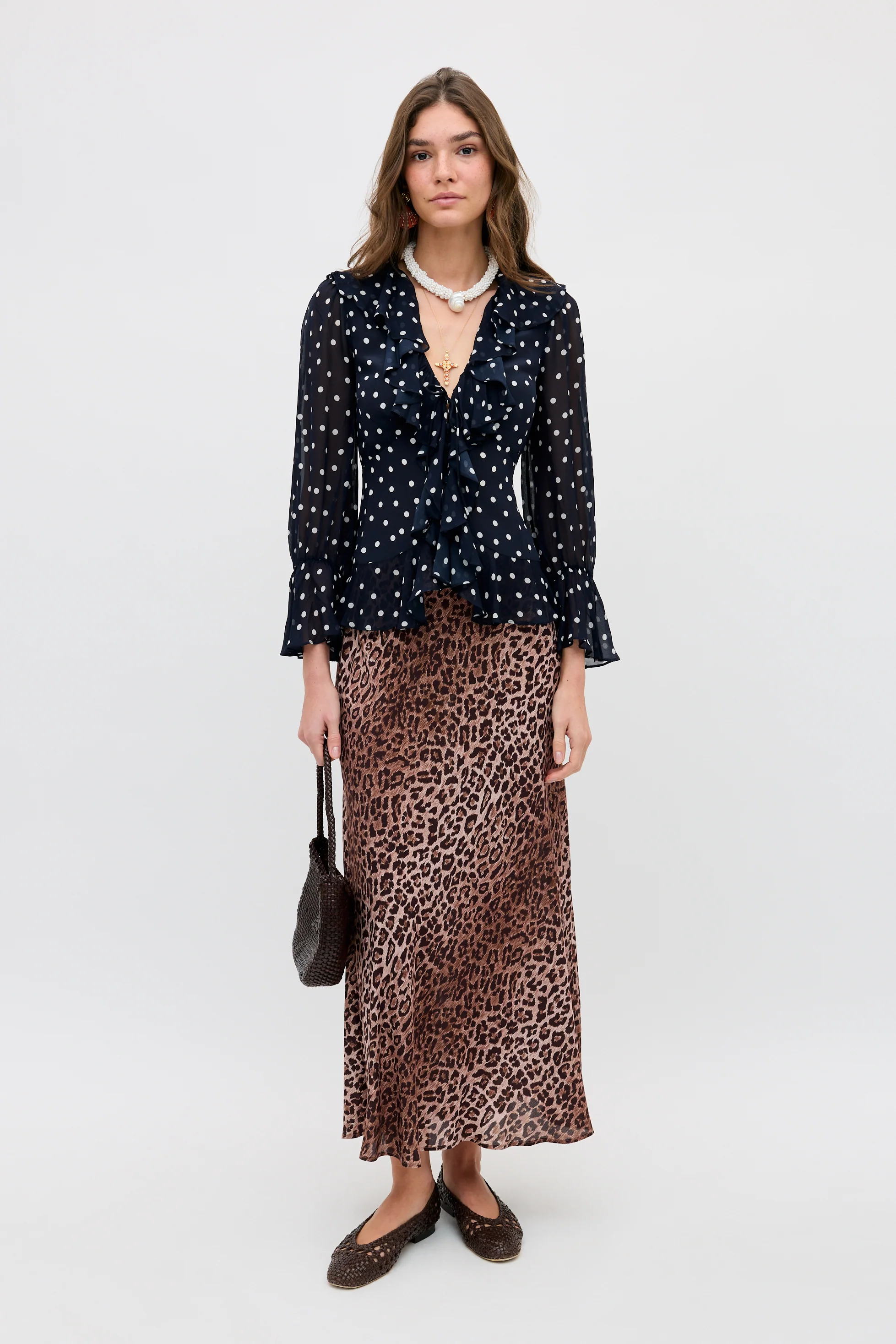 Ami - Layla Dot Navy - Image 3