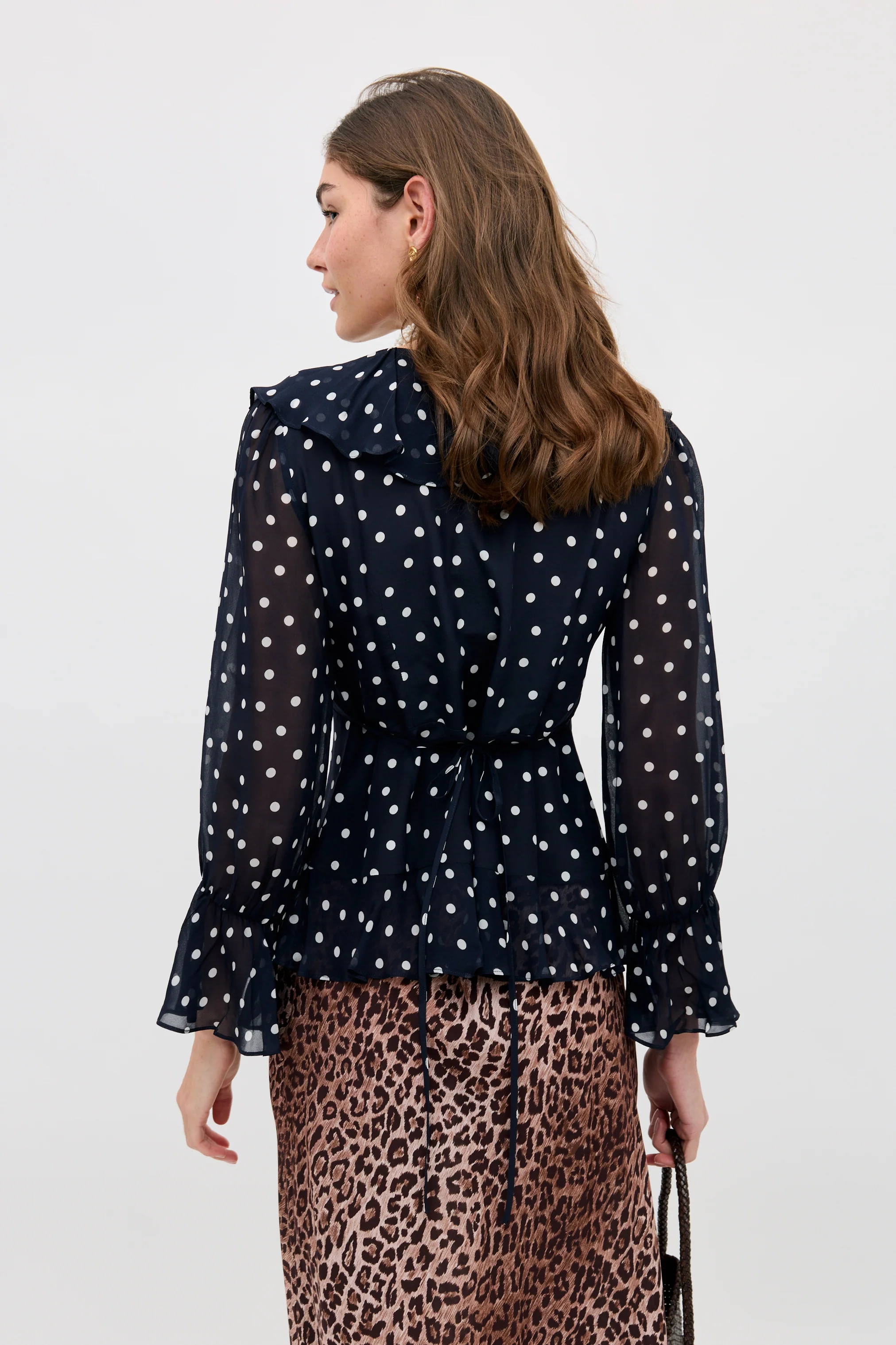 Ami - Layla Dot Navy - Image 5