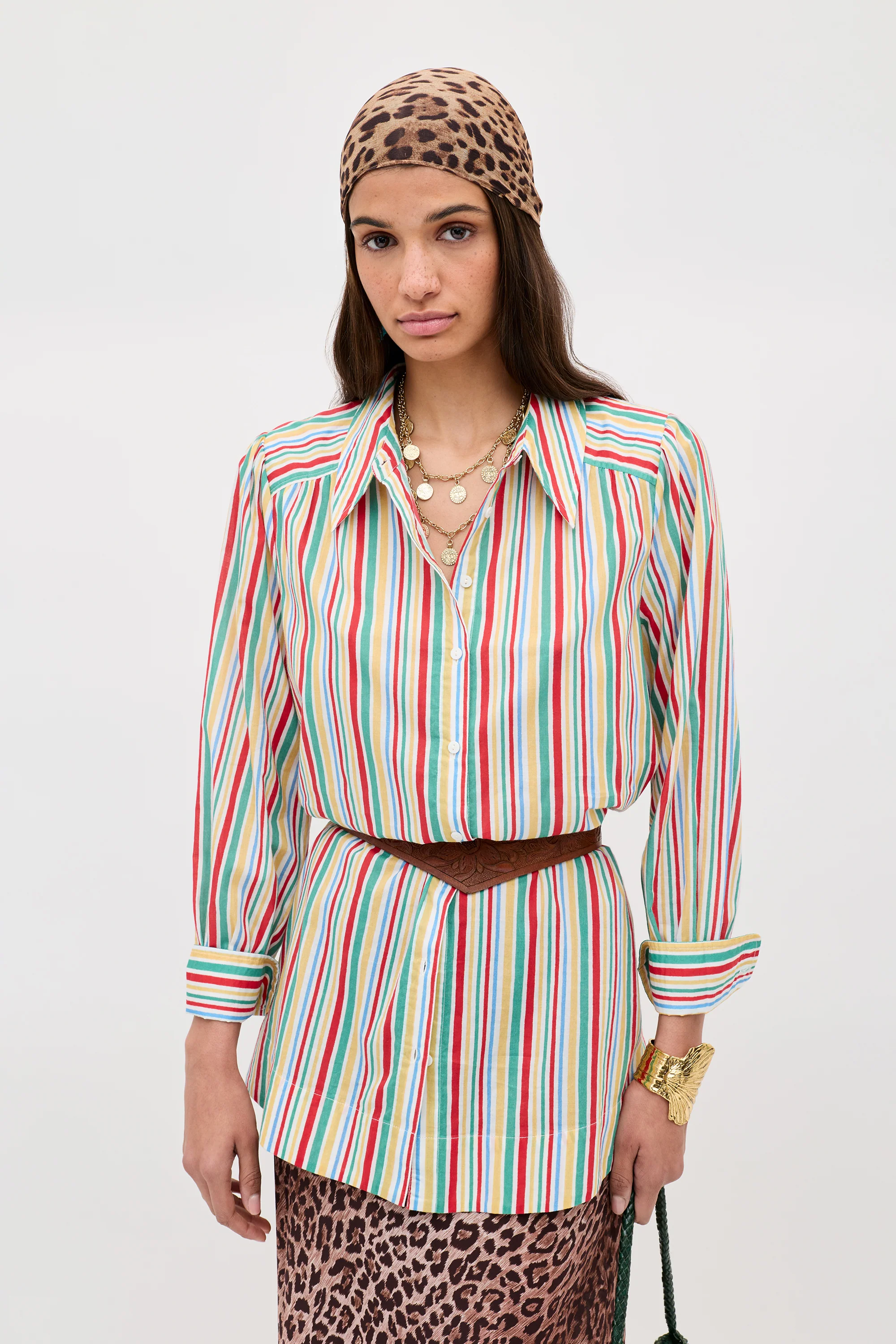 Ashlynn - Maxime Stripe Ivory