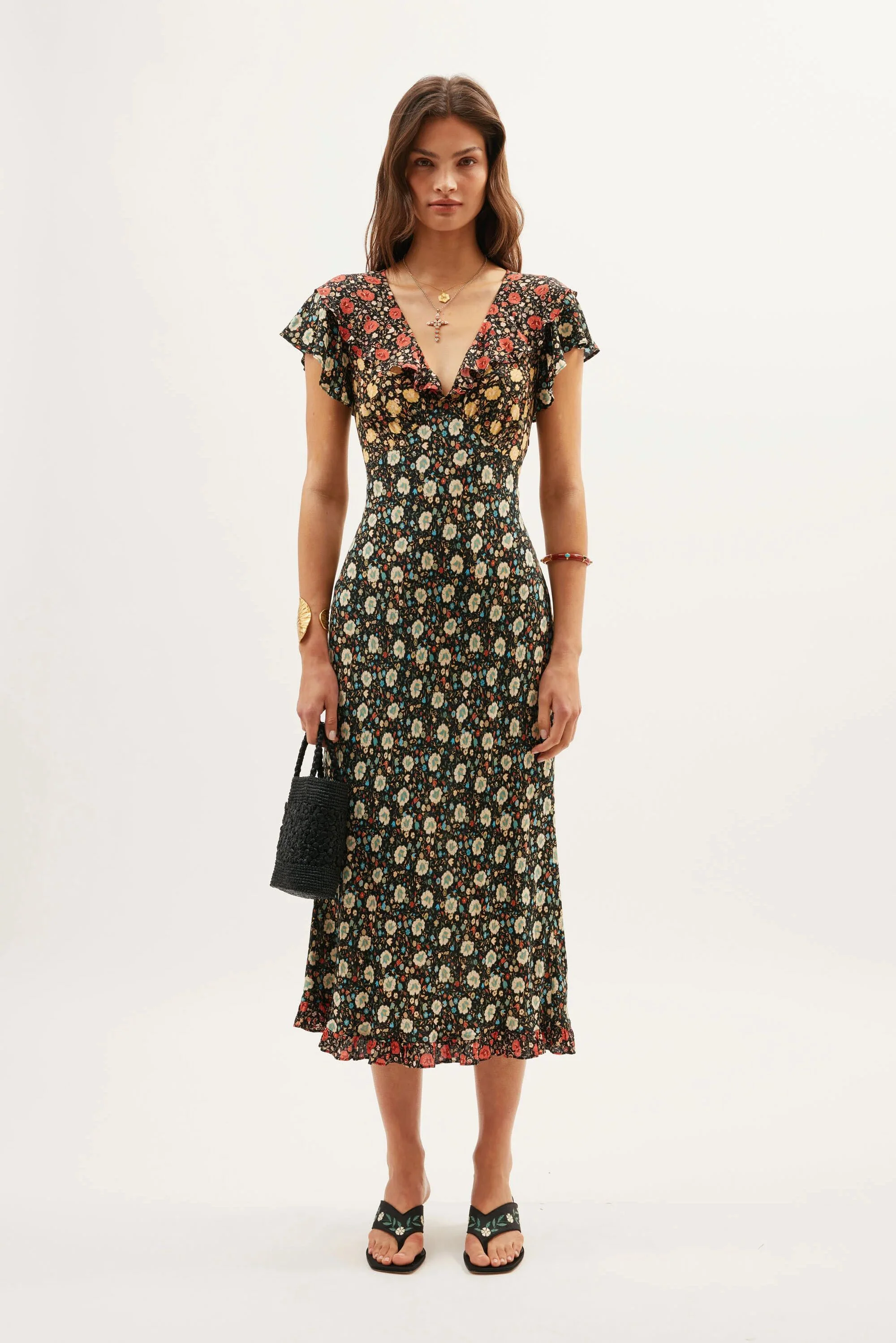 Bethea - Eva Floral Mix Black