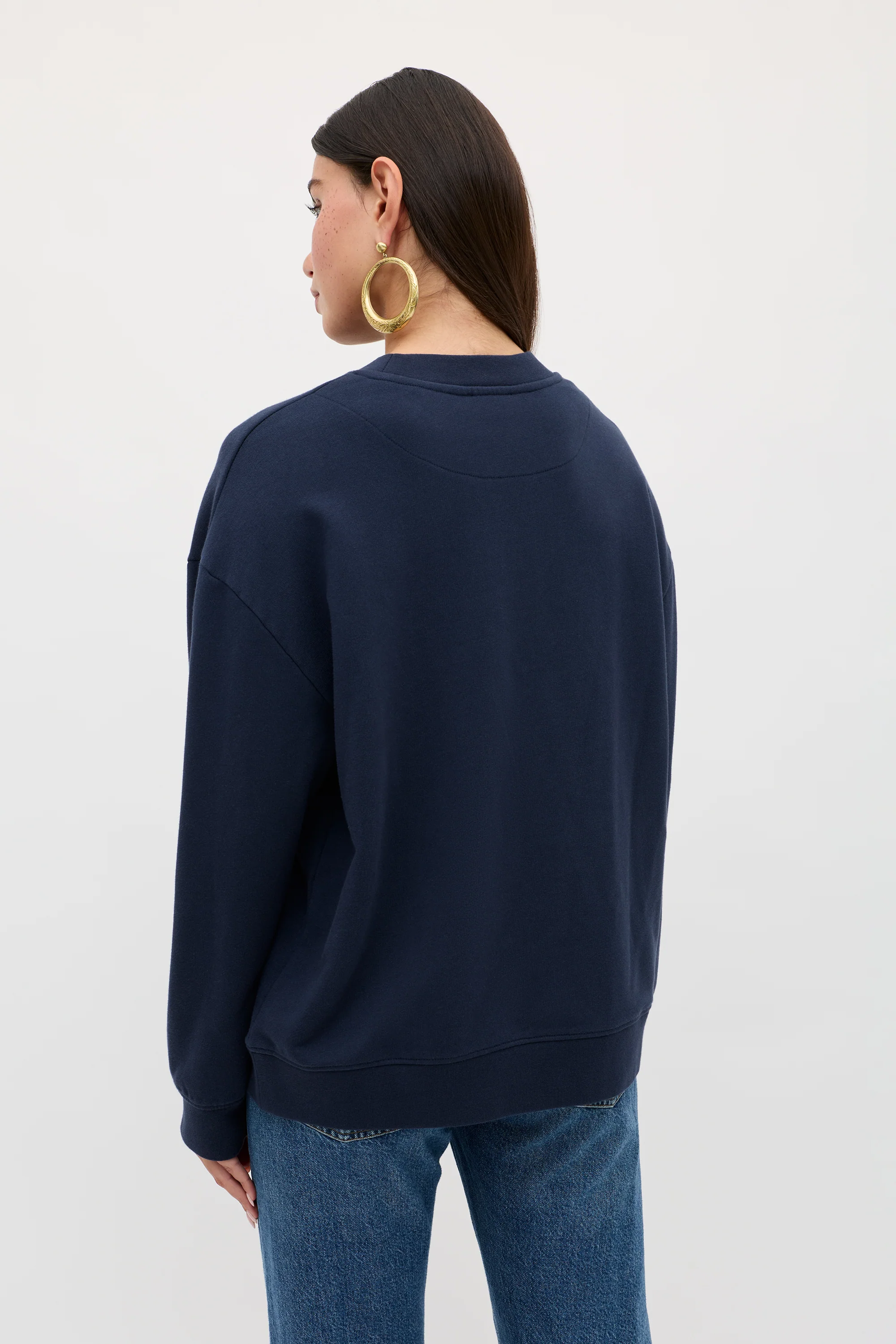 Blaze  -  London Embroidery Navy - Image 2