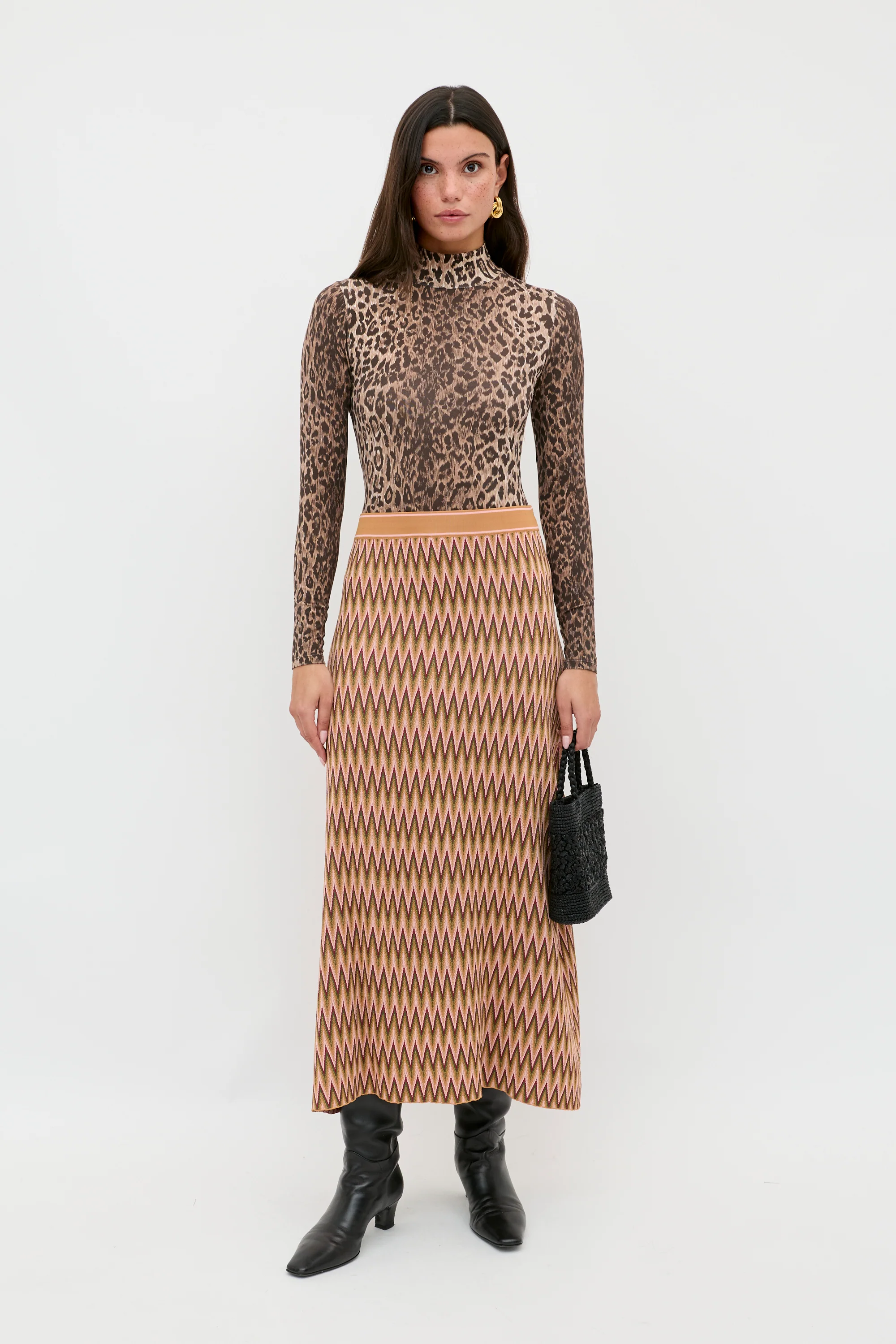 Brandy  -  Maeve Jacquard Multi