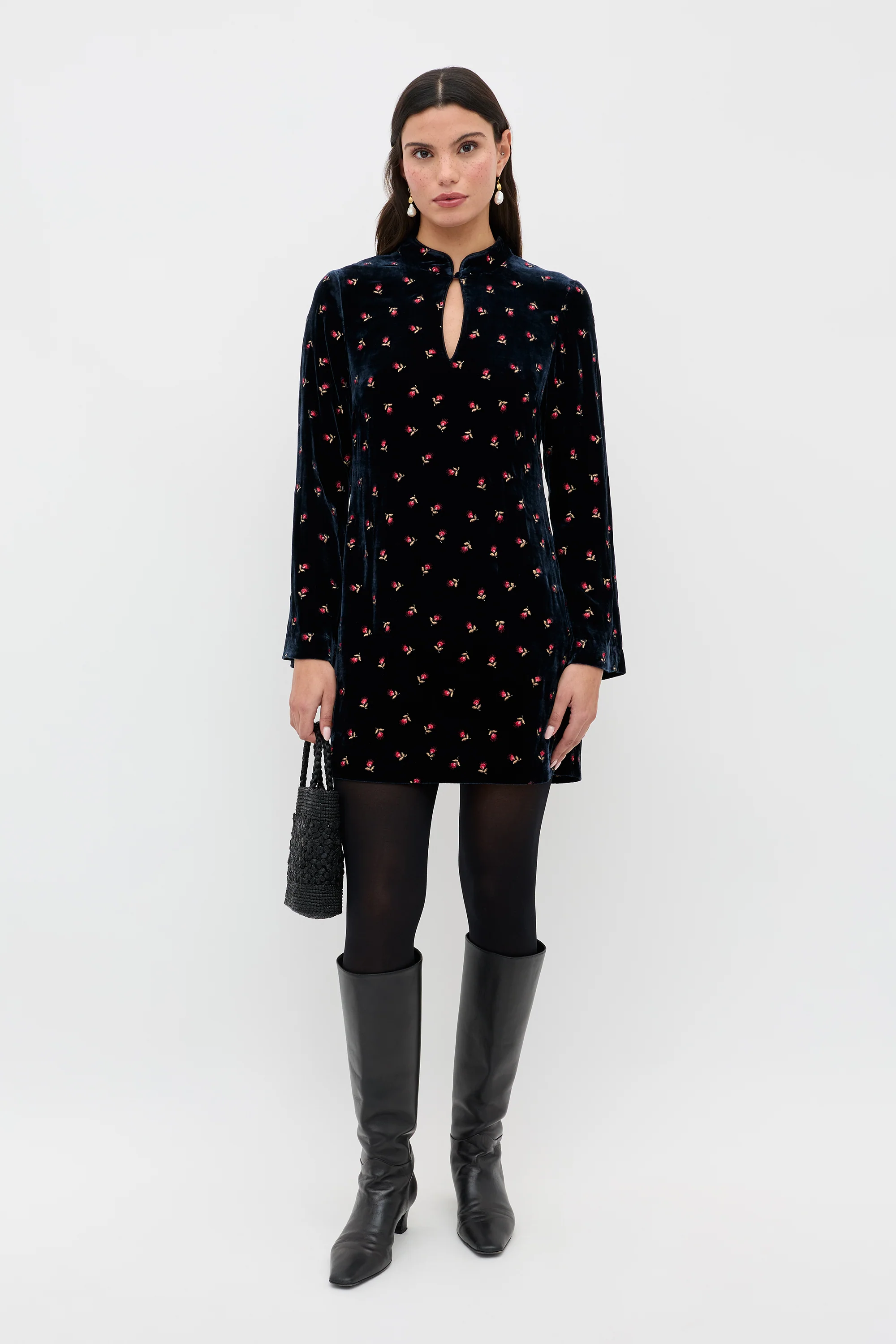Calla - Dandy Embroidery Deep Navy