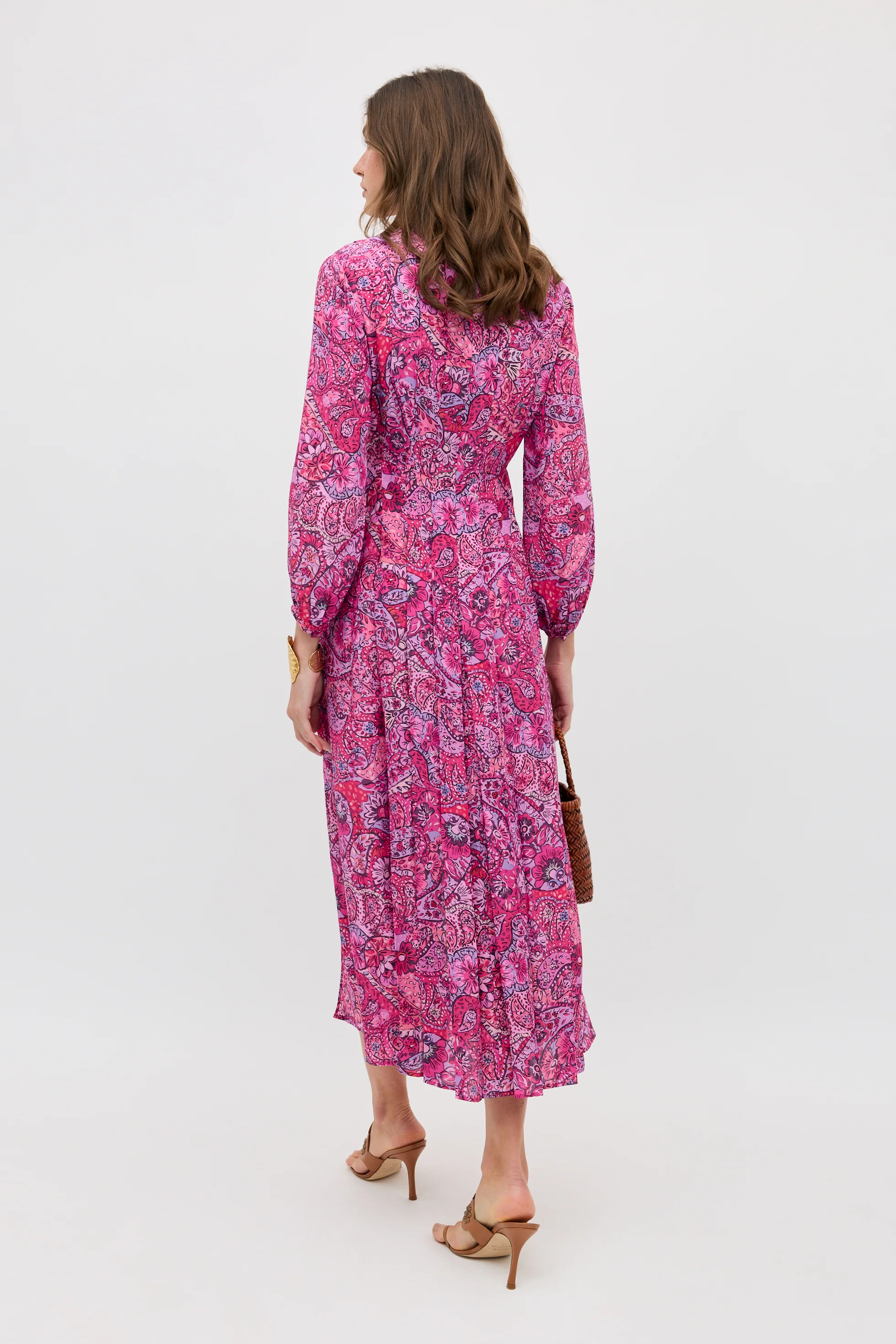 Camellia - Paisley Floral Red - Image 3