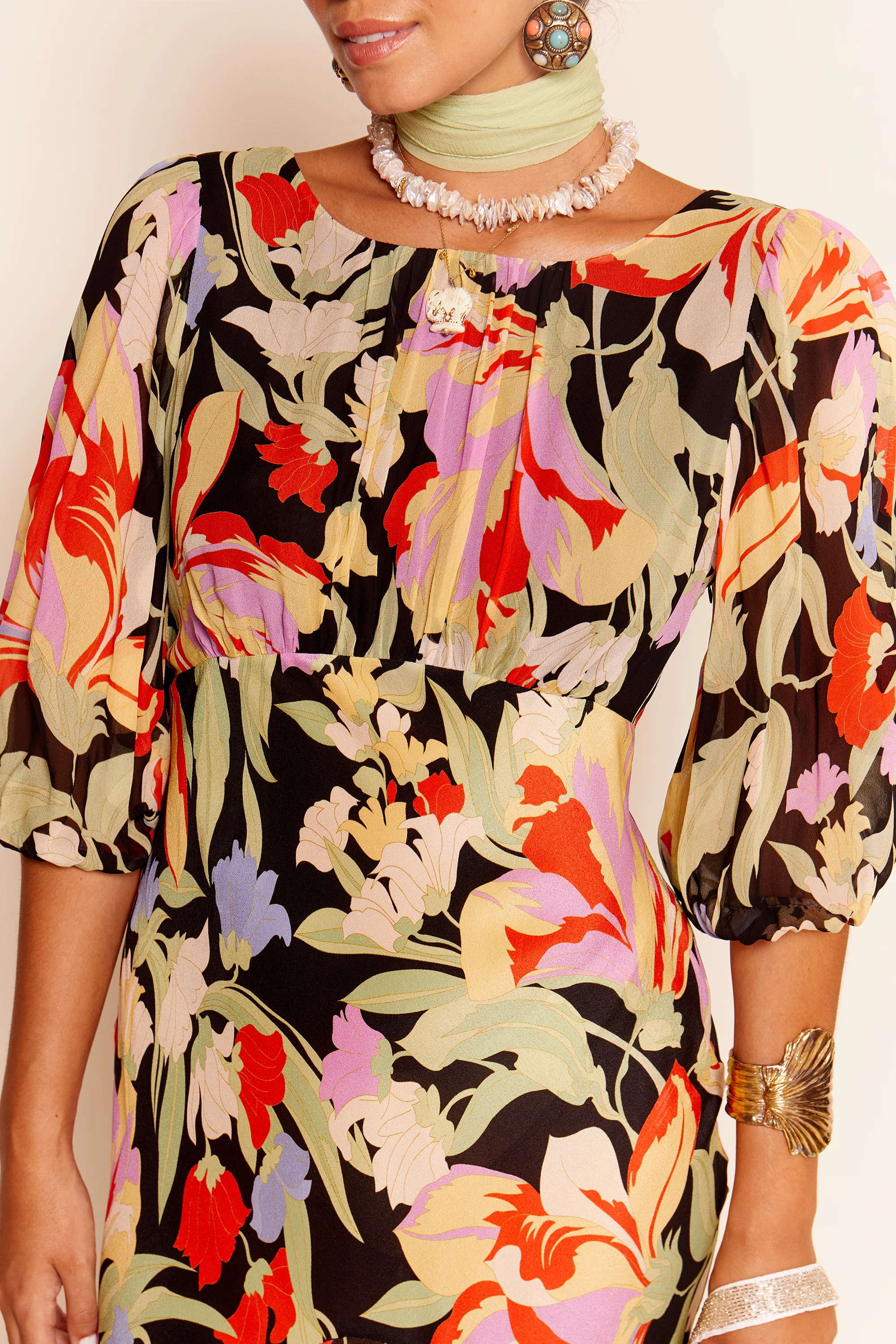 Cheryl - Cece Floral Black - Image 4