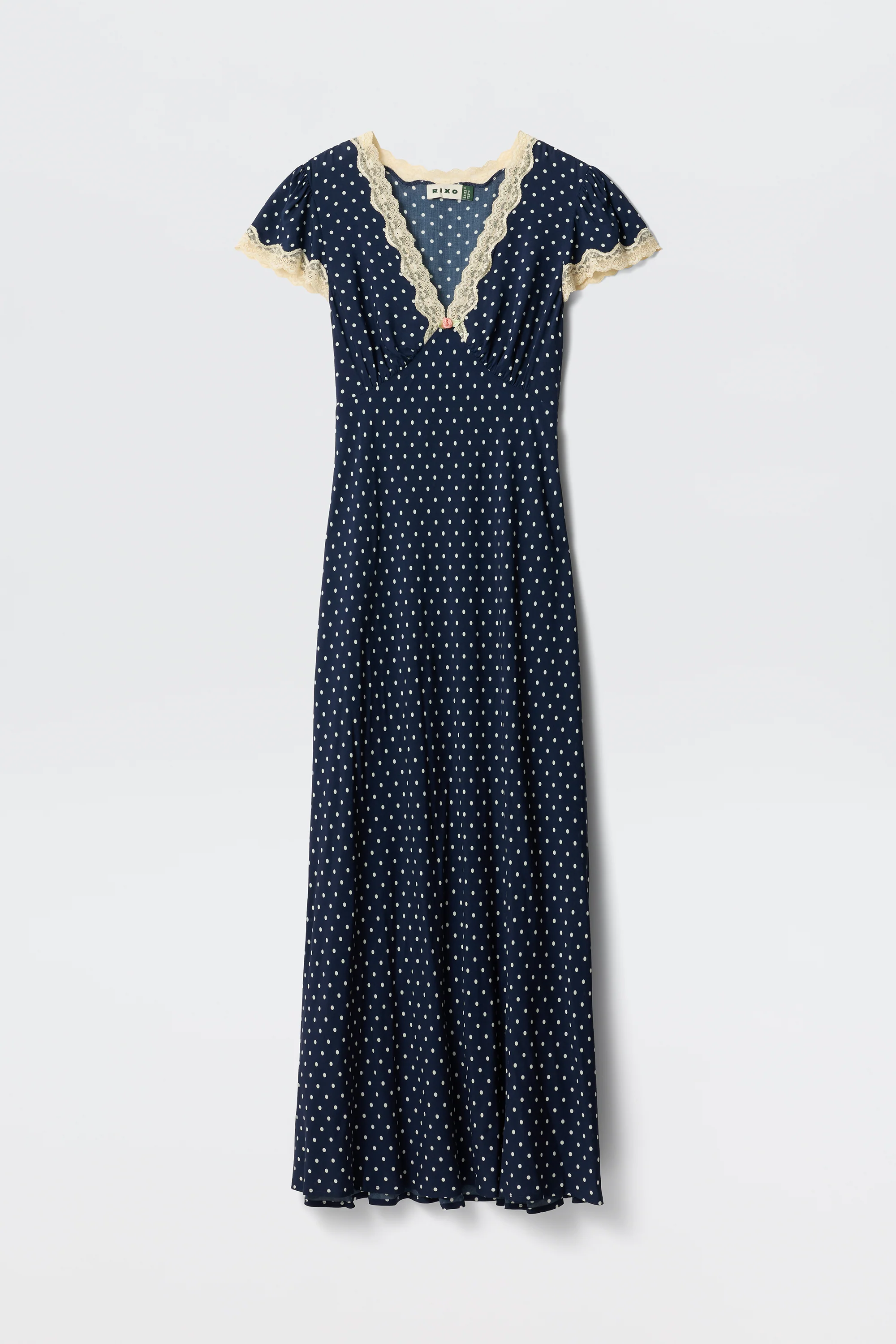Clarice - Navy Polka Dot - Image 5