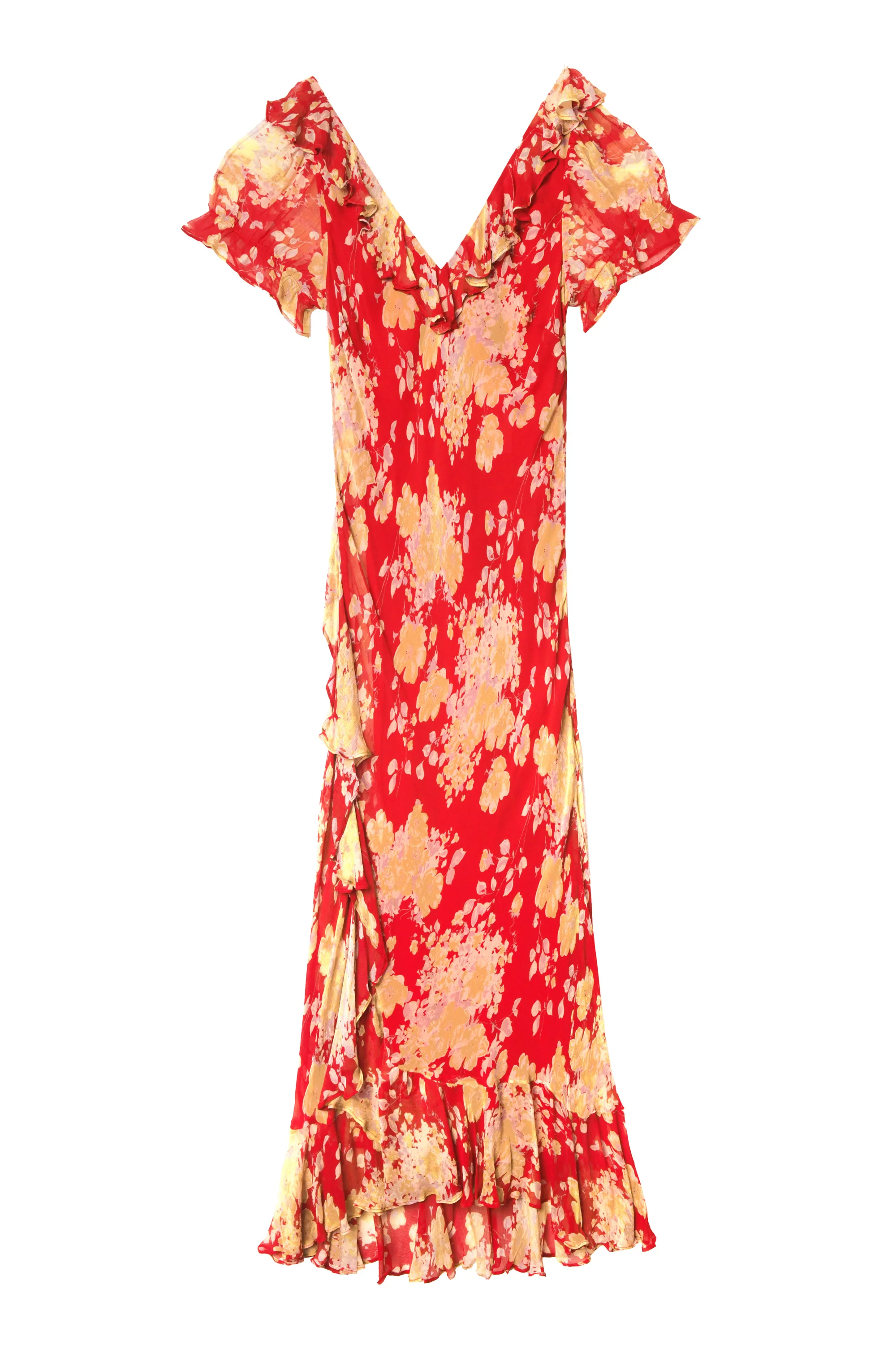 Clementina - Watercolour Blossom Red - Image 5
