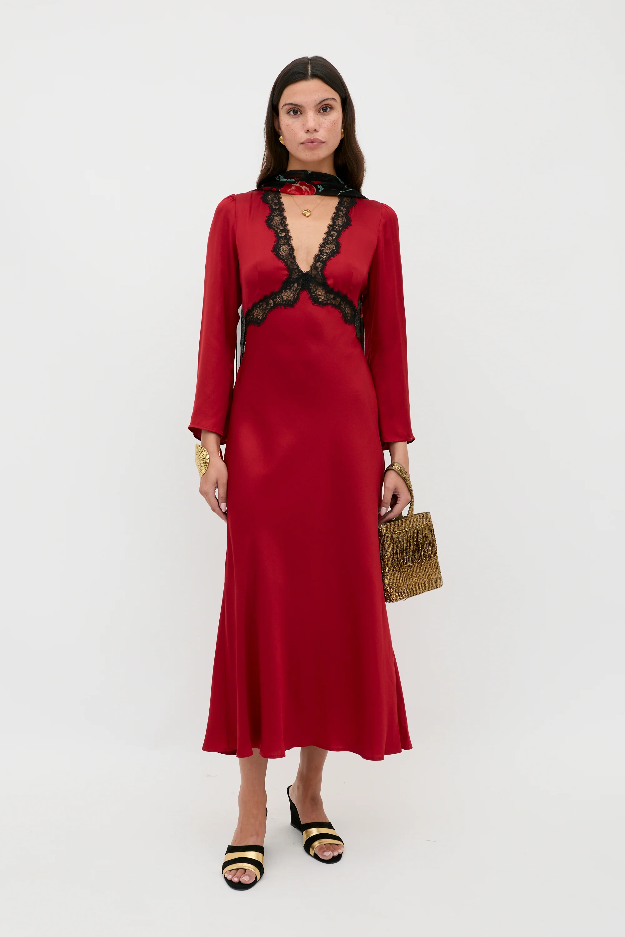 Debra - Burgundy