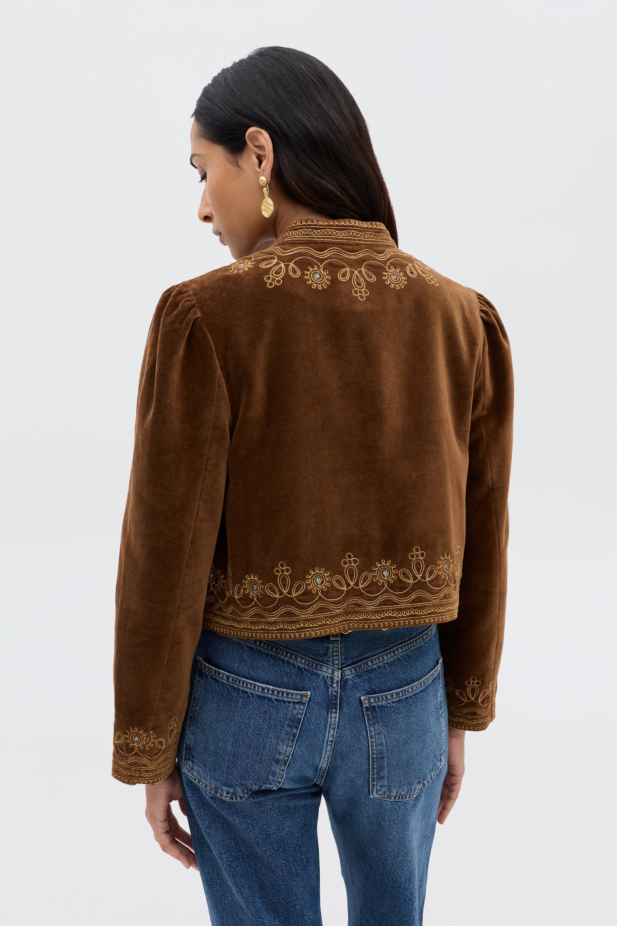 Denver - Soutache Embroidery Bronze - Image 3