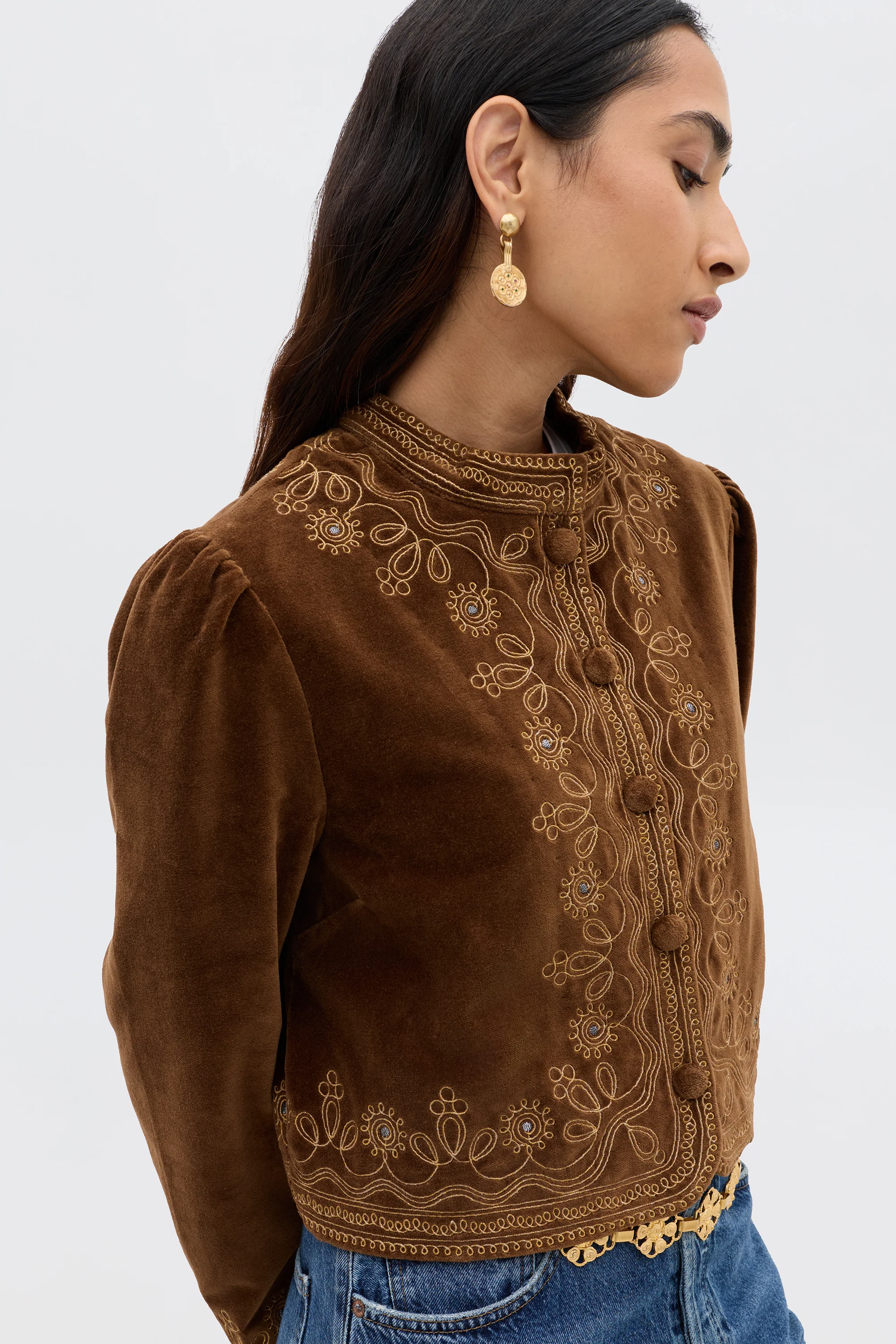 Denver - Soutache Embroidery Bronze - Image 4