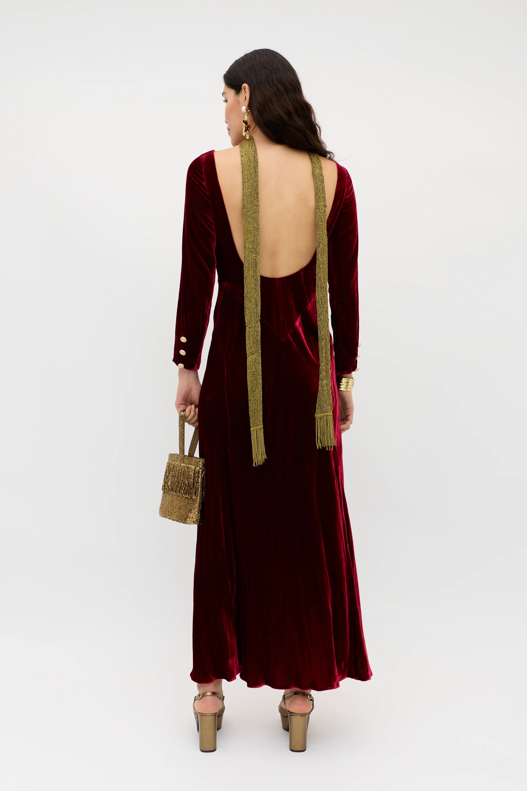 Devina - Burgundy - Image 3