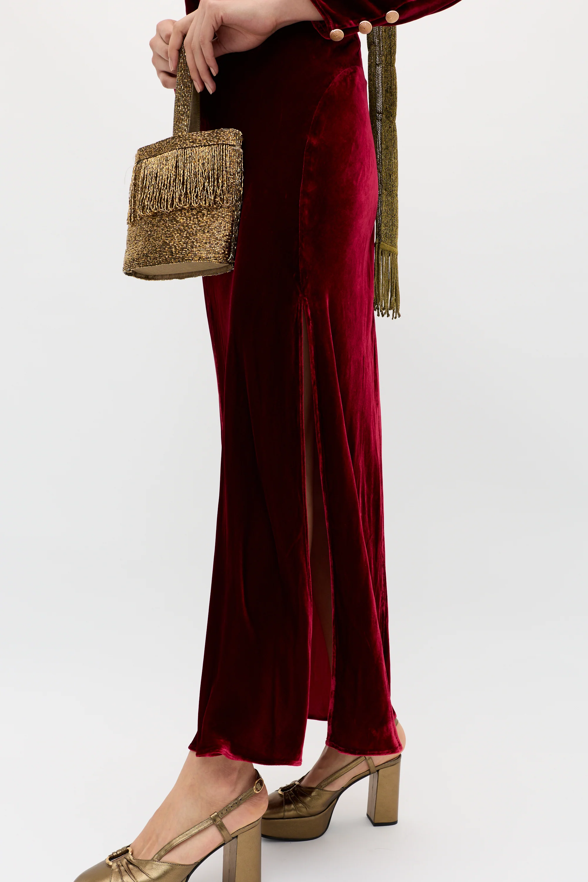 Devina - Burgundy - Image 4