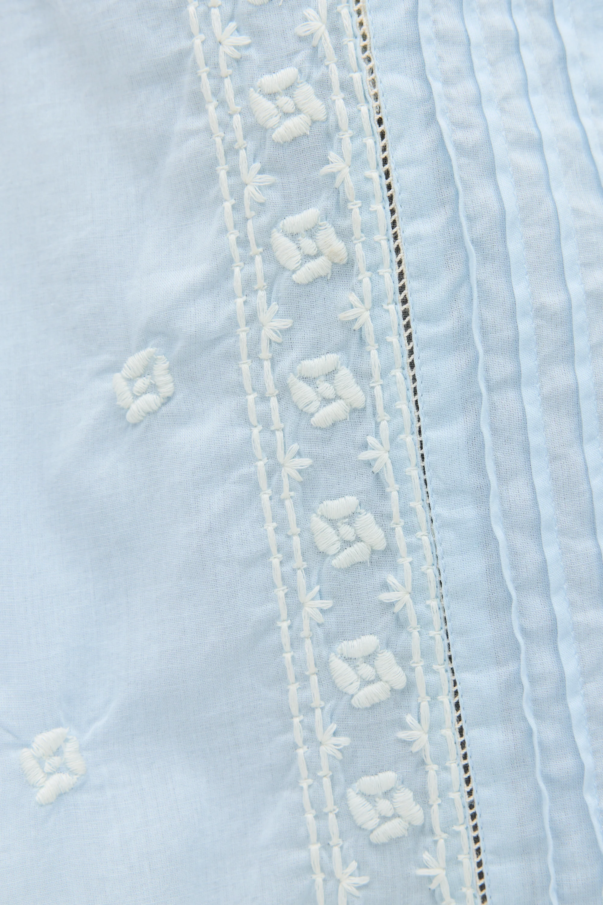 Edina - Mira Embroidery Powder Blue - Image 3