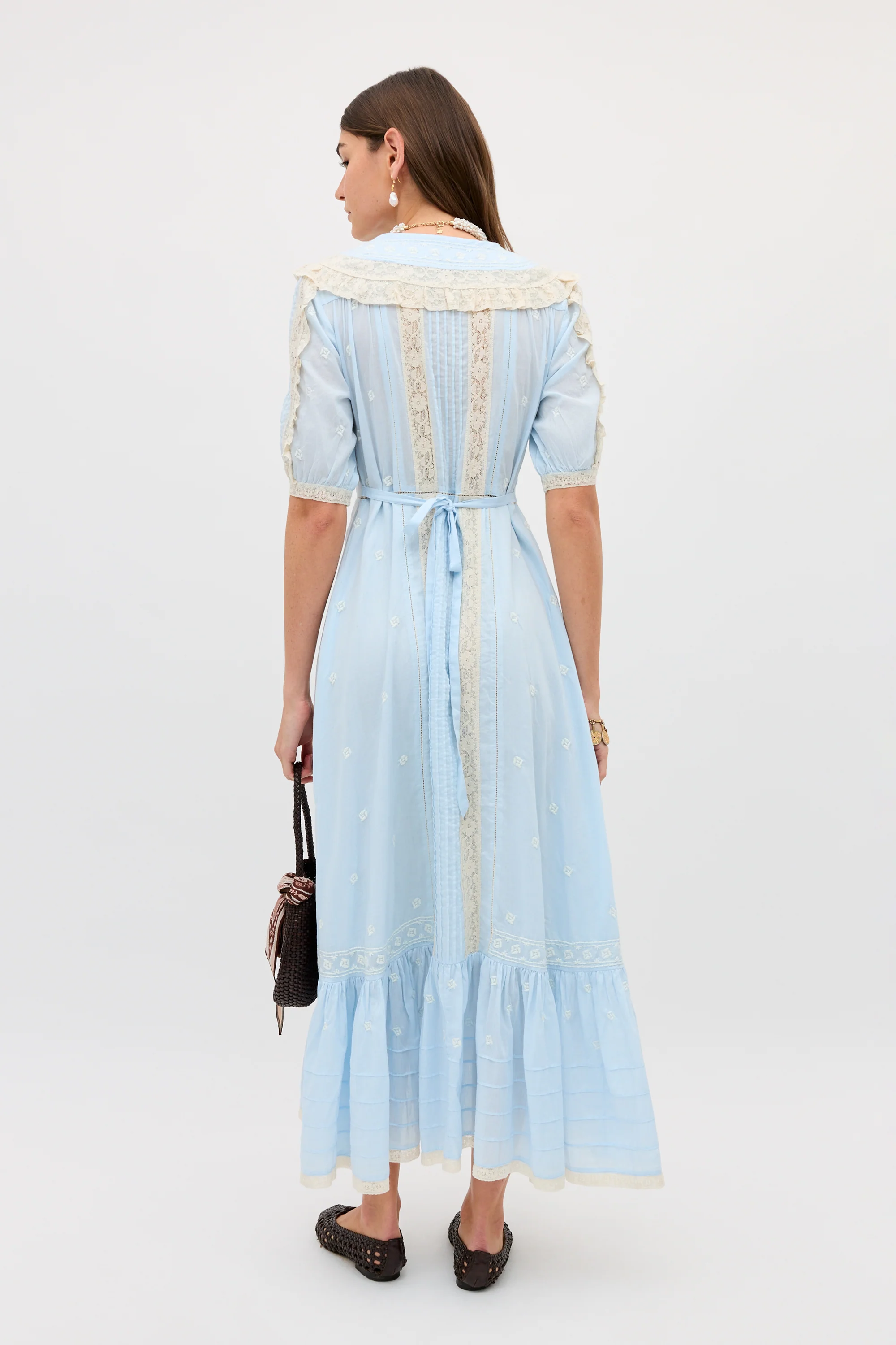 Edina - Mira Embroidery Powder Blue - Image 5