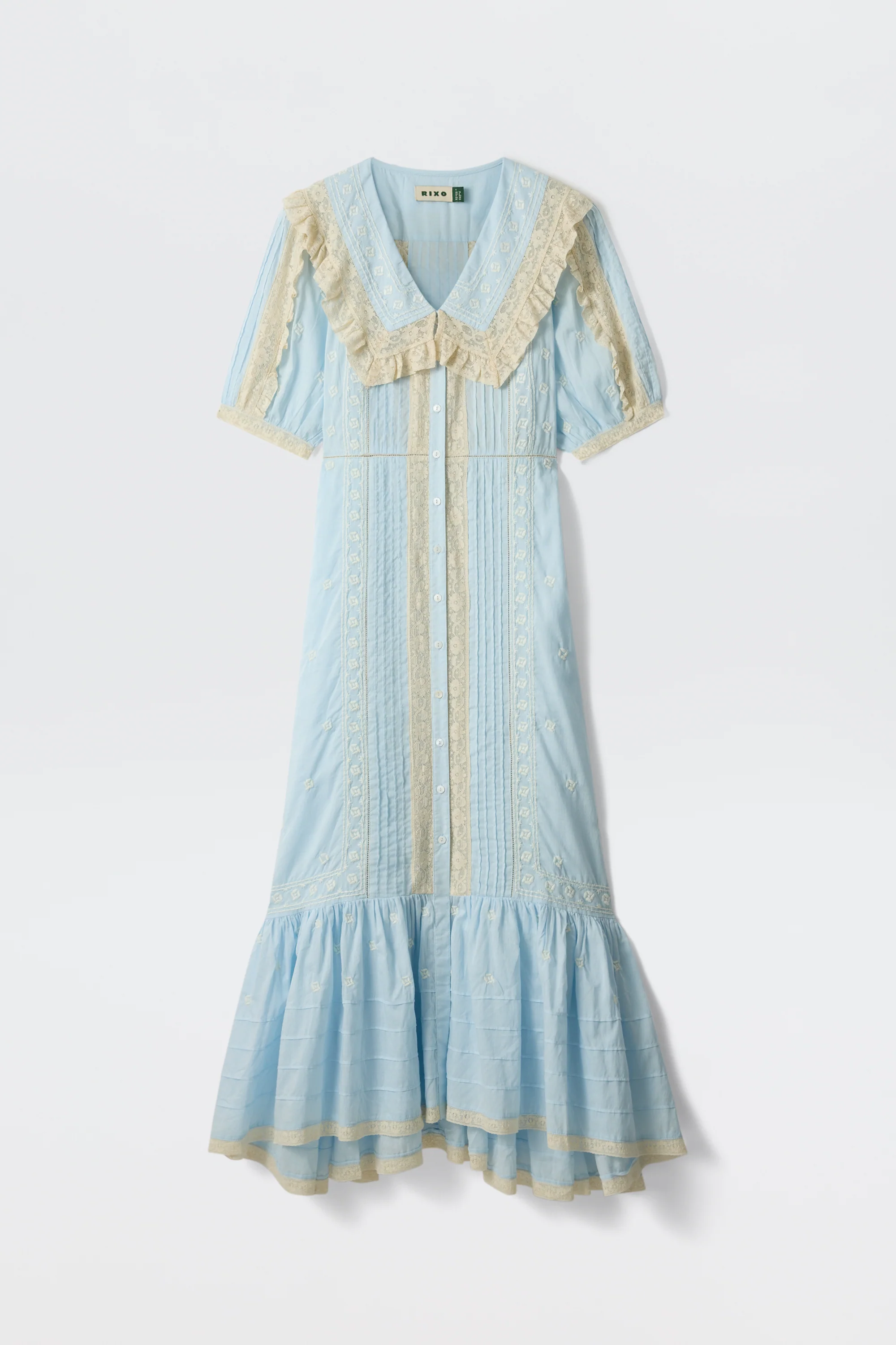 Edina - Mira Embroidery Powder Blue - Image 8
