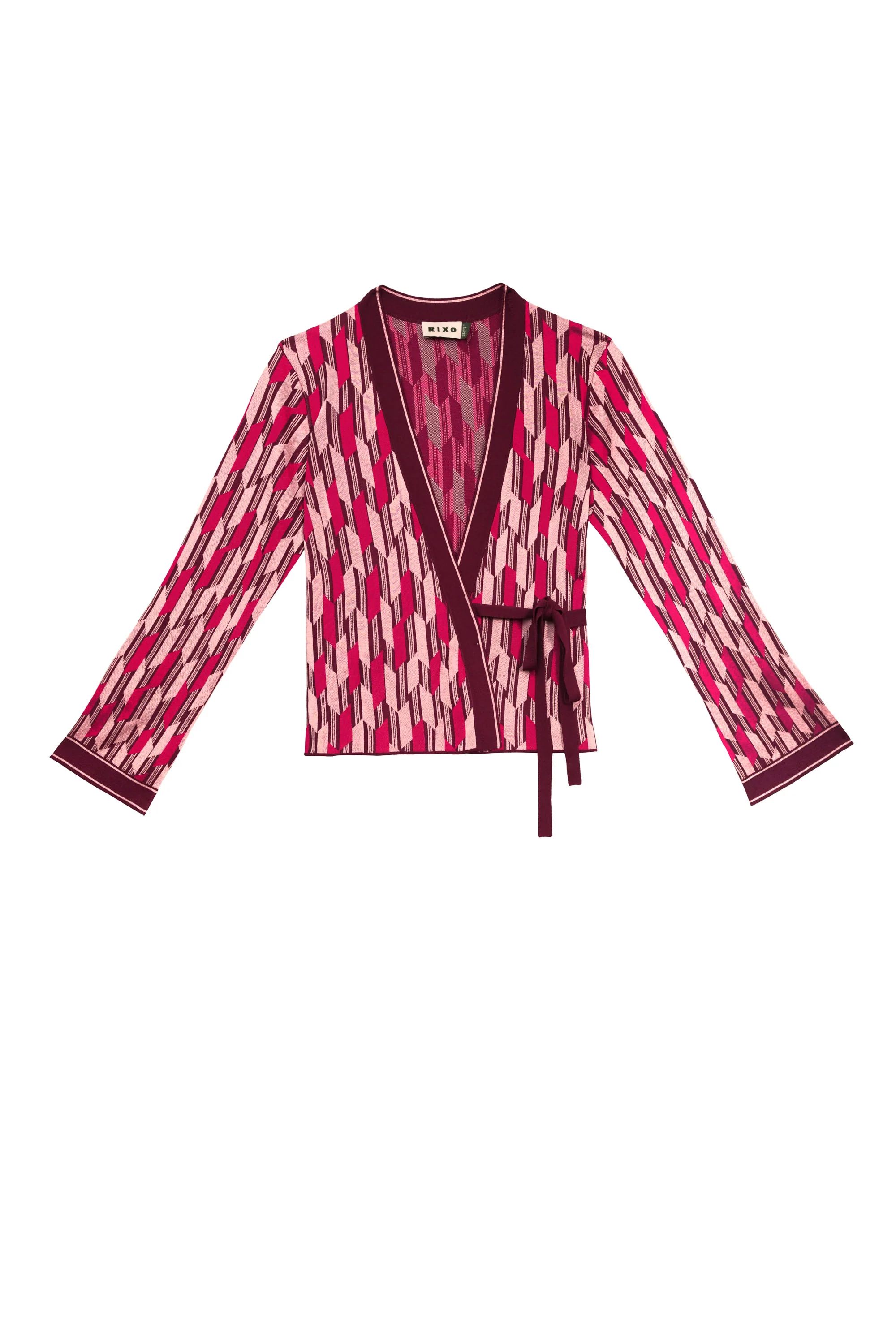 Elijah - Chevron Knit Berry - Image 6