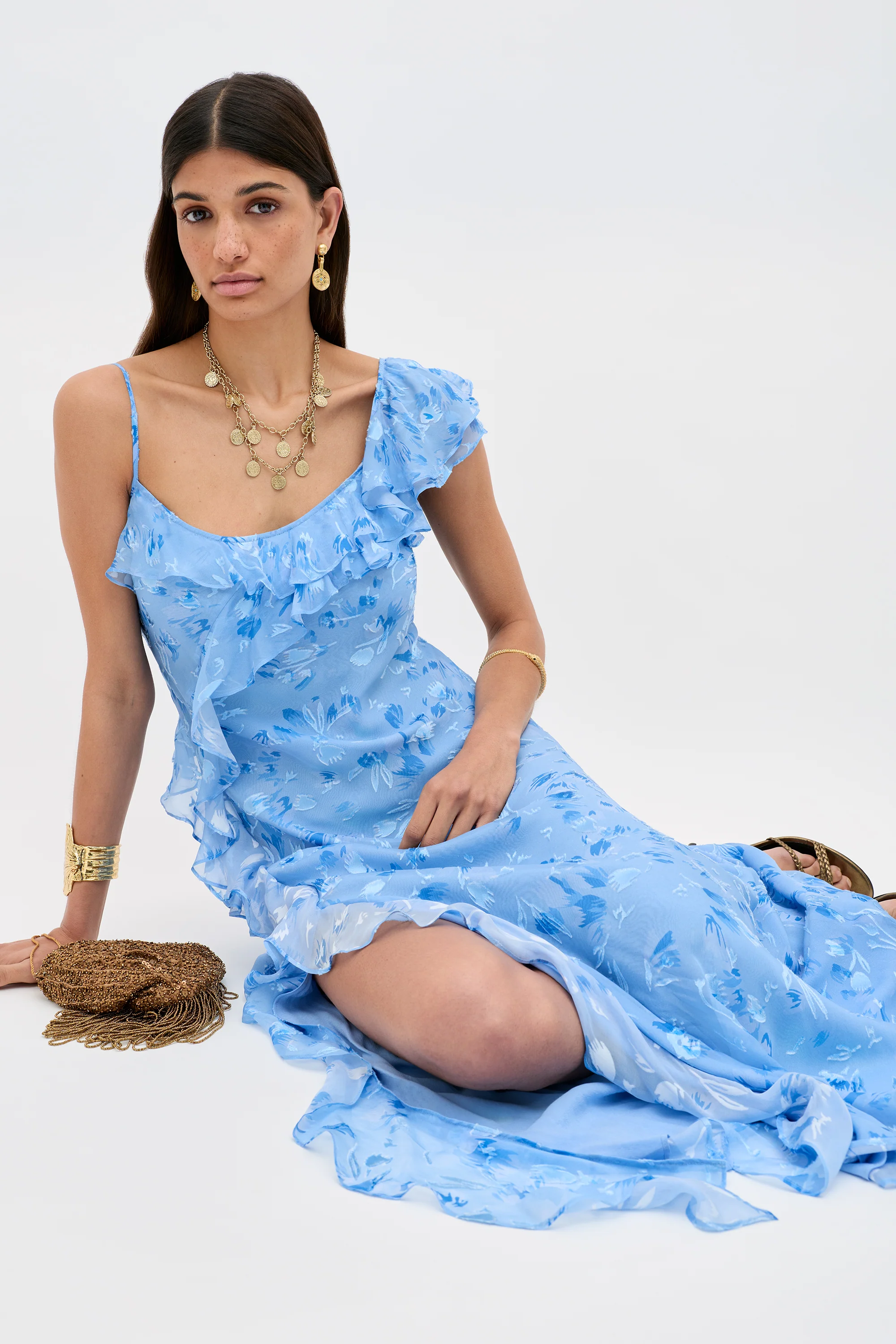 Ester -  Ava Devore Blue - Image 2