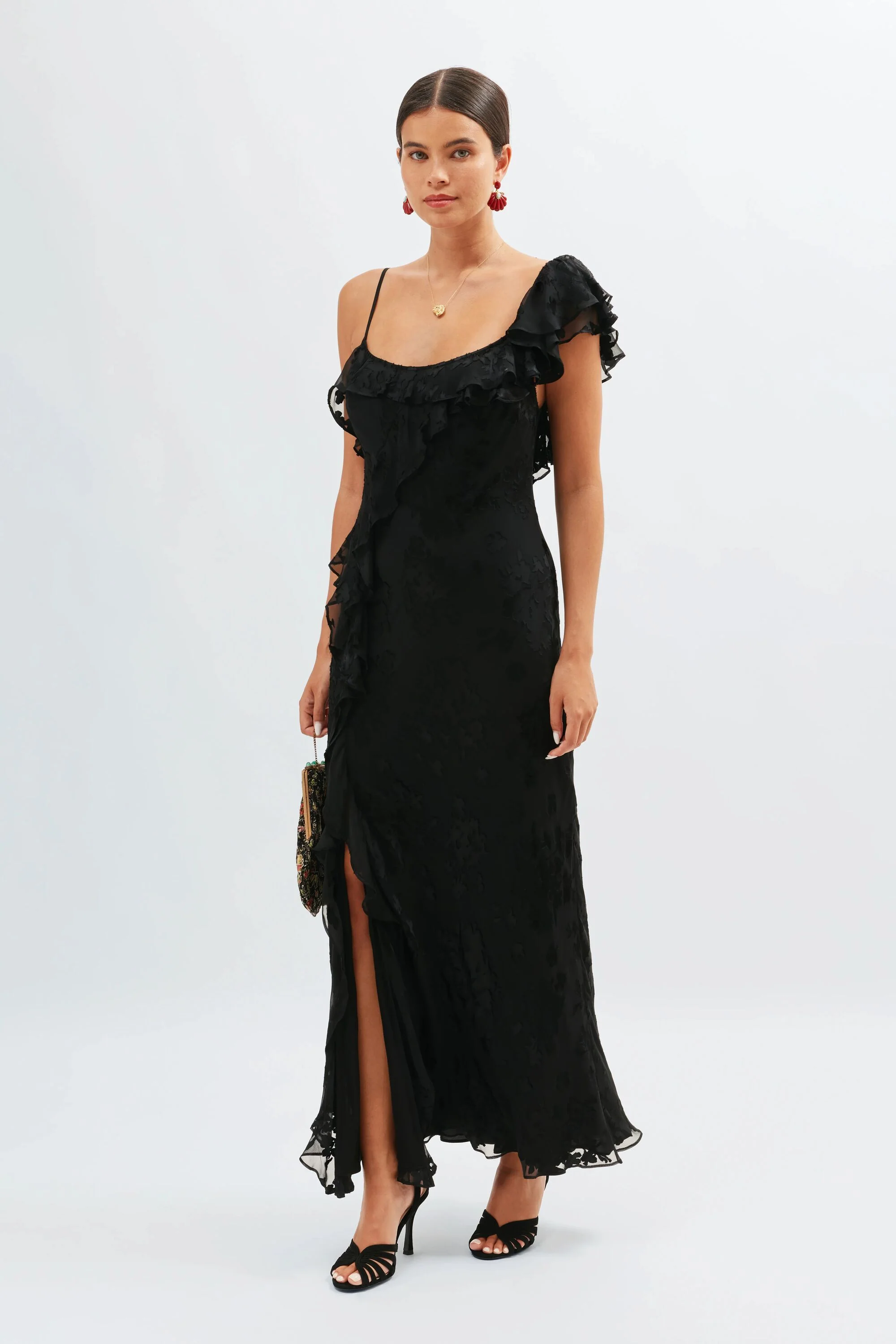 Ester - Bouquet Devore Black - Image 2