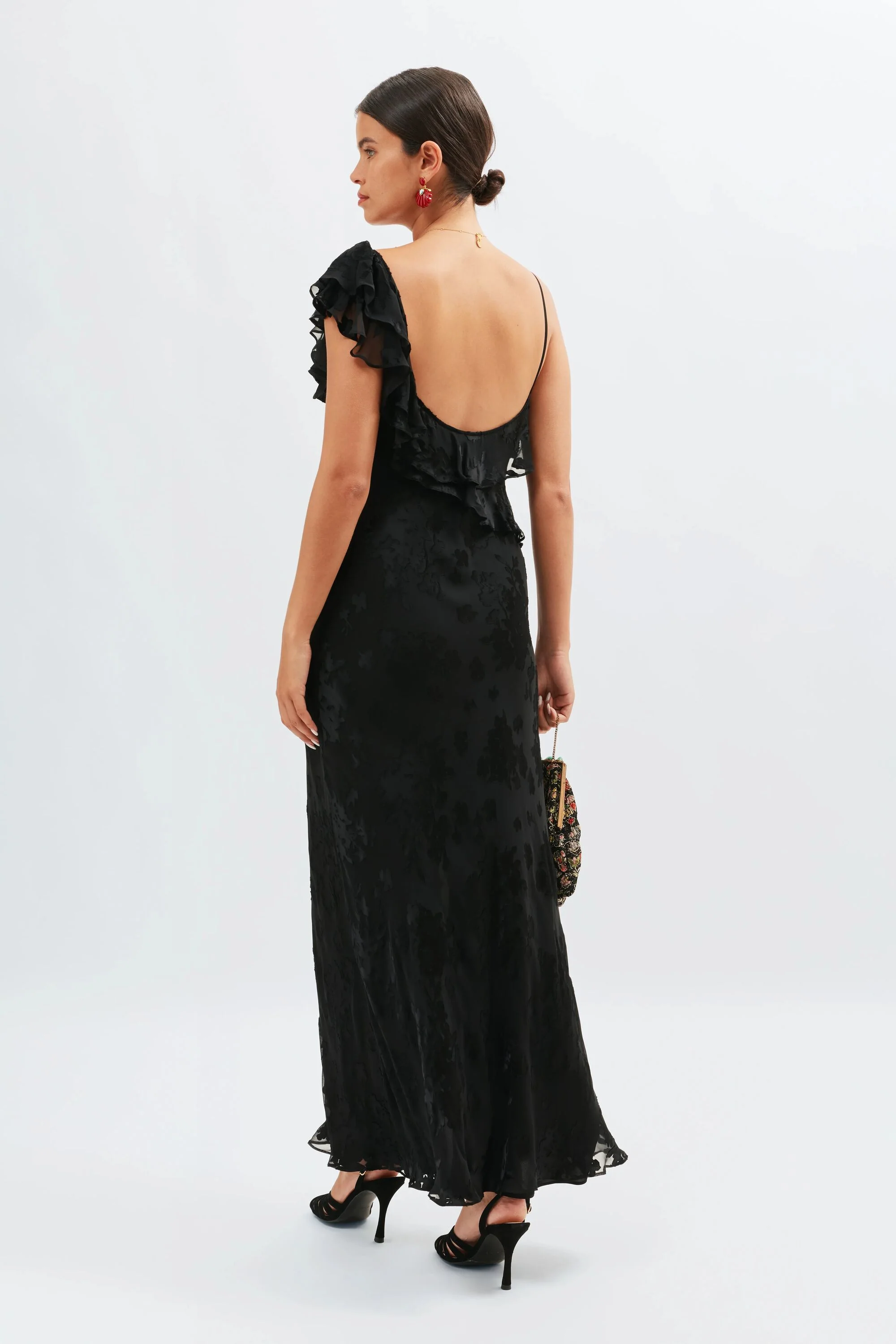 Ester - Bouquet Devore Black - Image 3