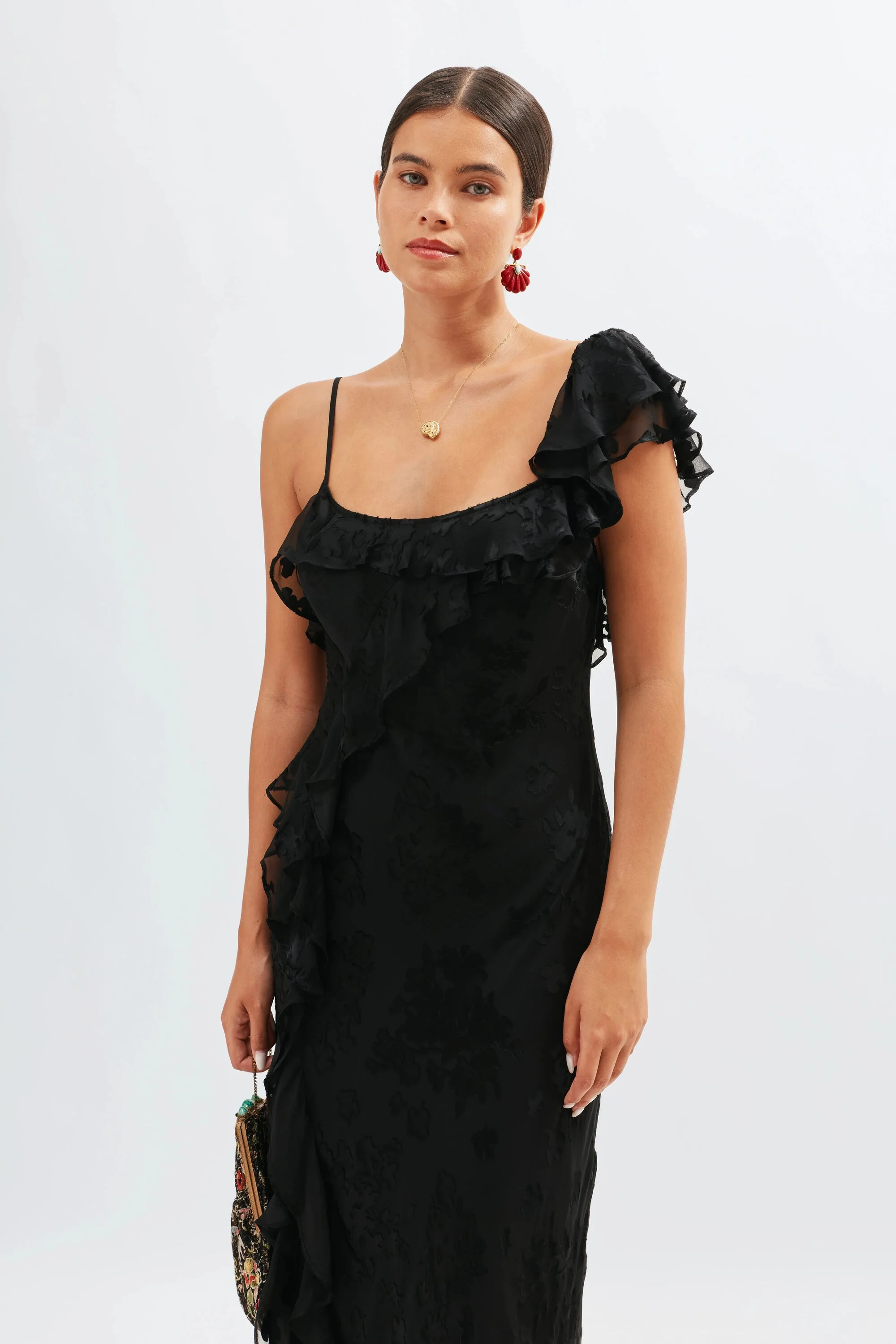 Ester - Bouquet Devore Black - Image 4