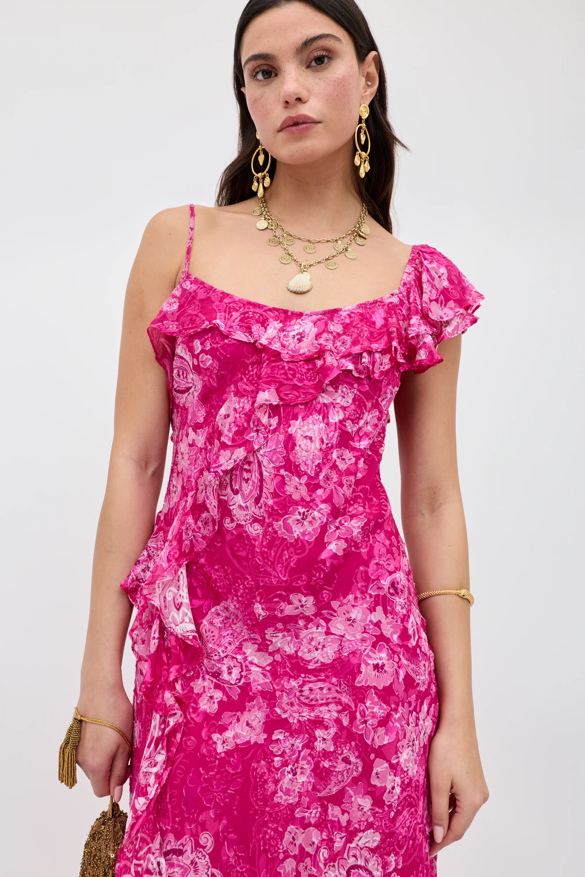 Ester - Cara Devore Magenta - Image 4