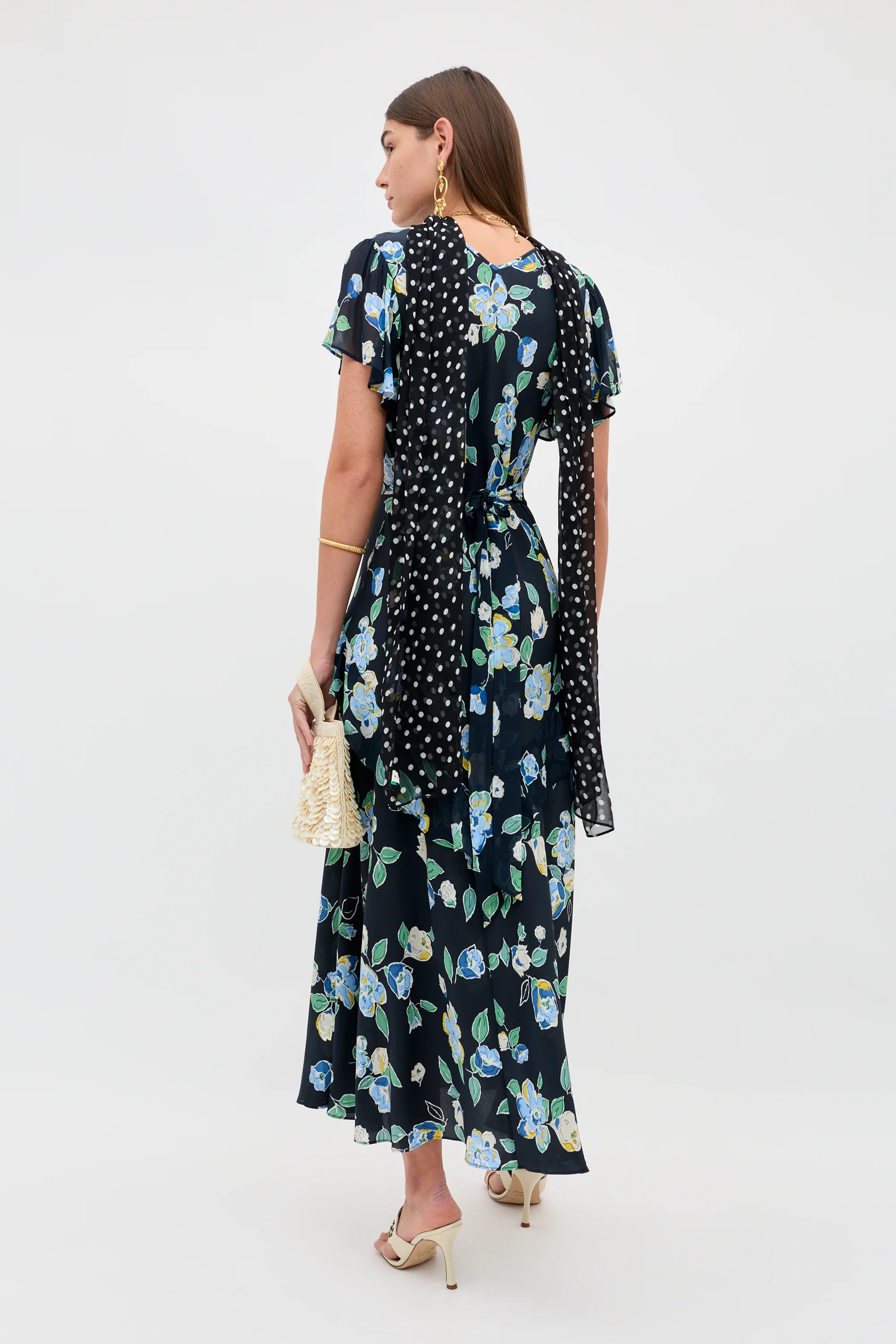 Evie -  Kimmie Floral Navy - Image 5