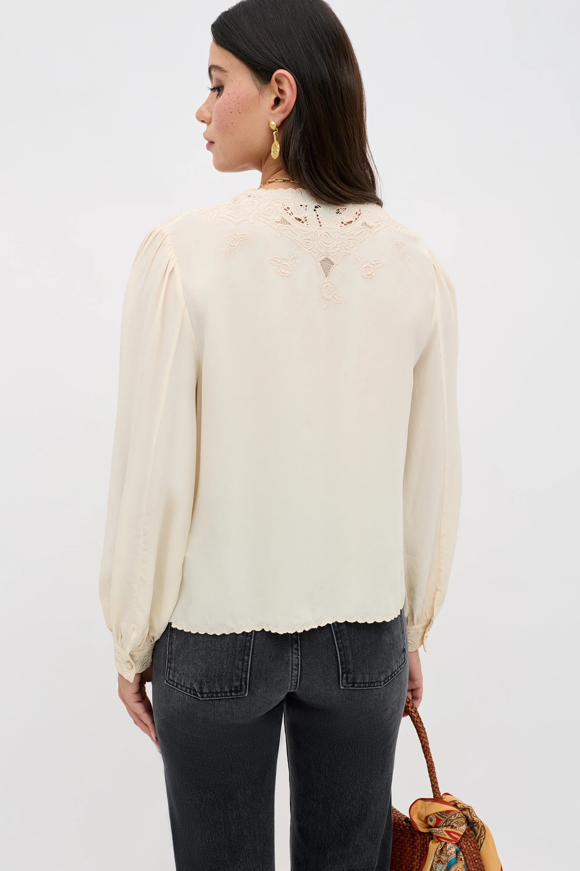 Faela -  Rosalie Embroidery Shell - Image 4