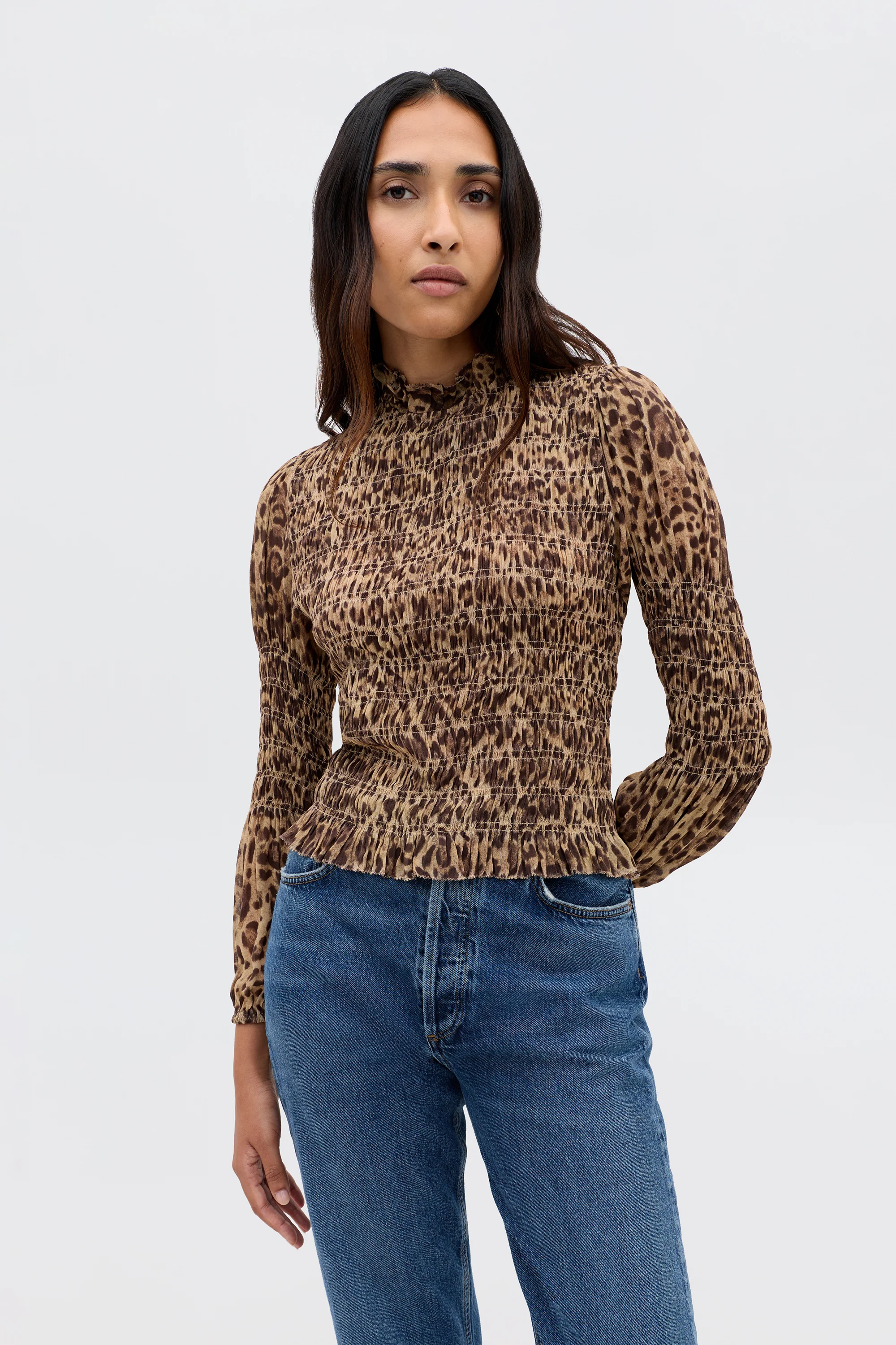 Gardenia - Mila Leopard Brown
