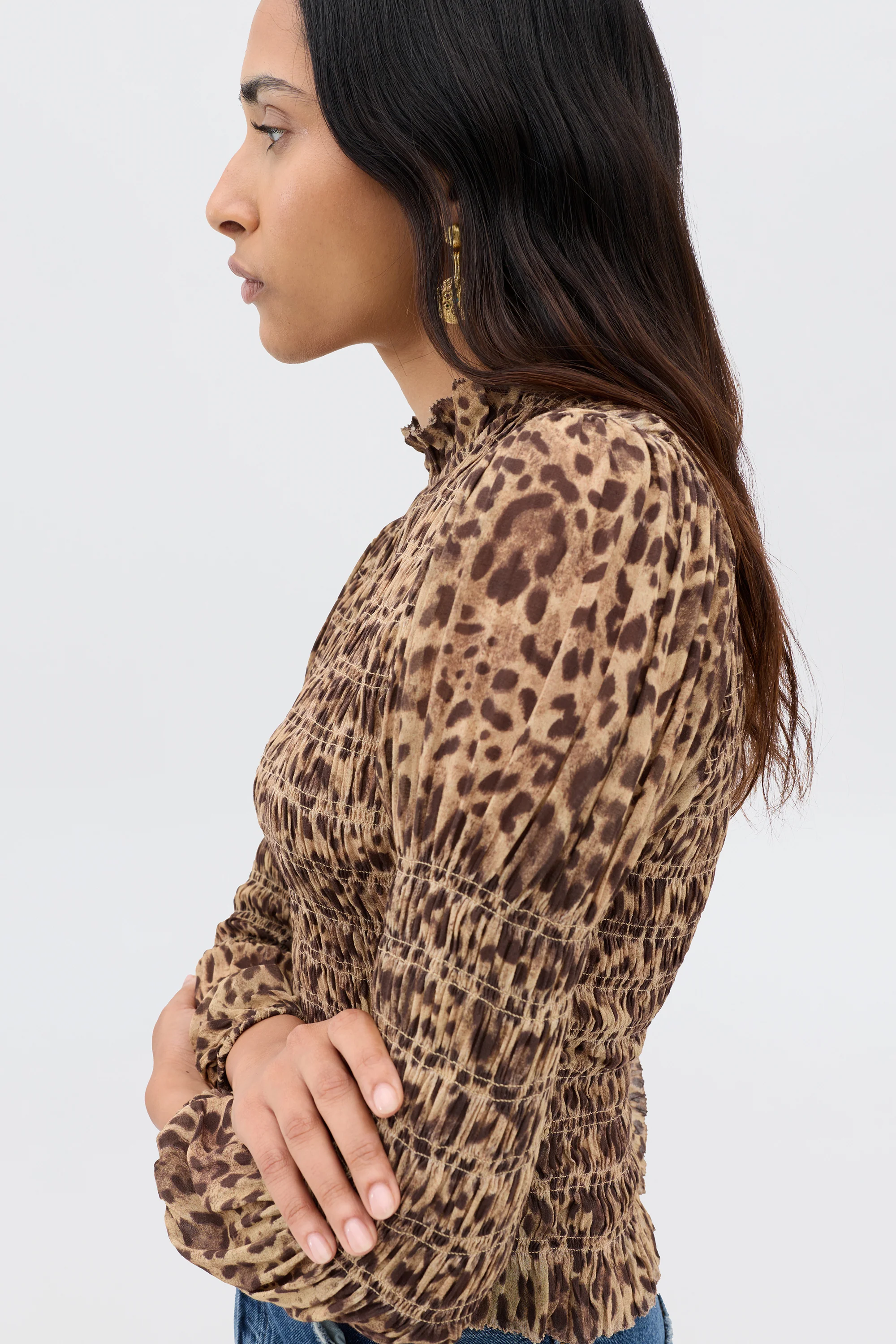 Gardenia - Mila Leopard Brown - Image 4