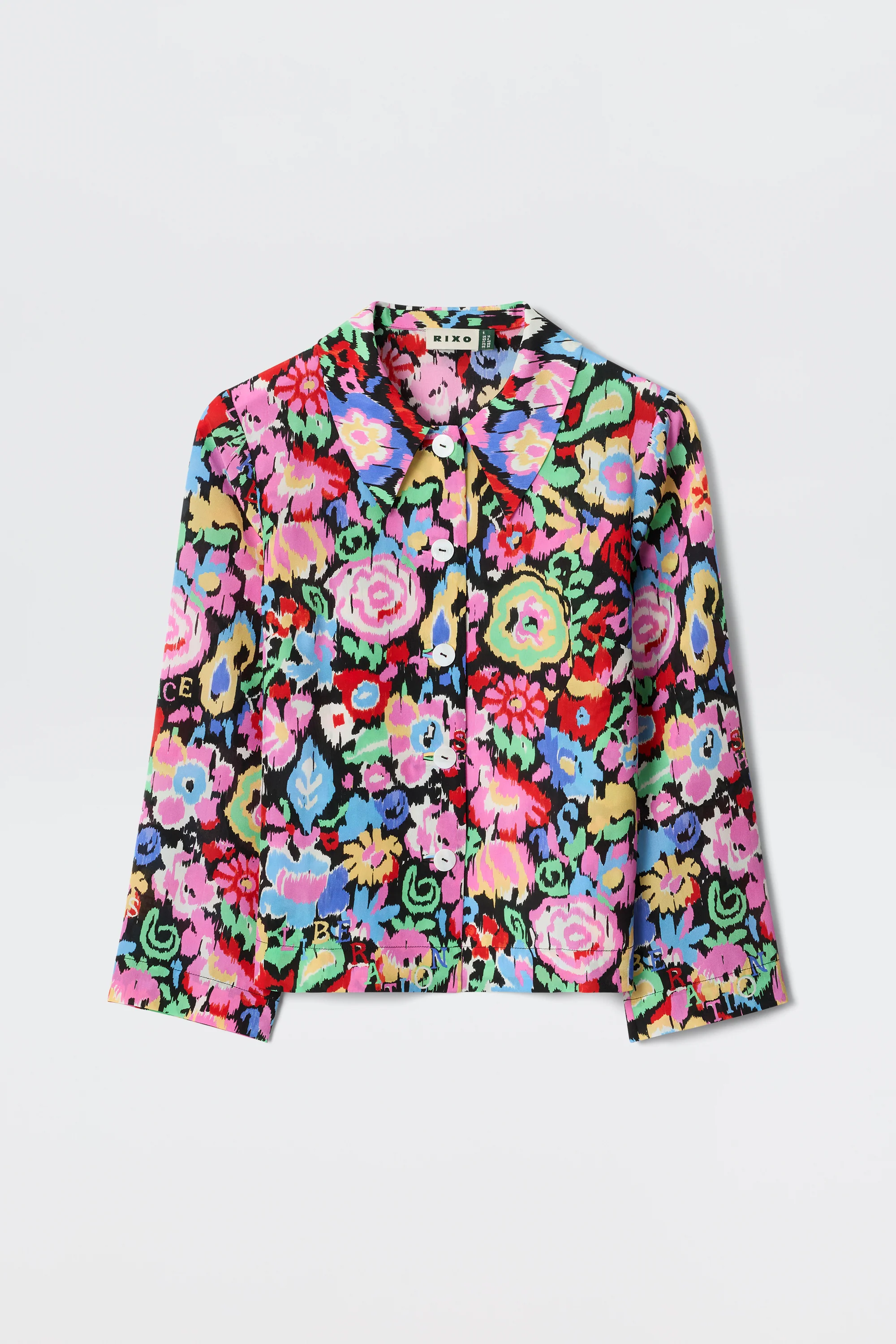 Ginette - Ikat Bloom Charcoal - Image 7