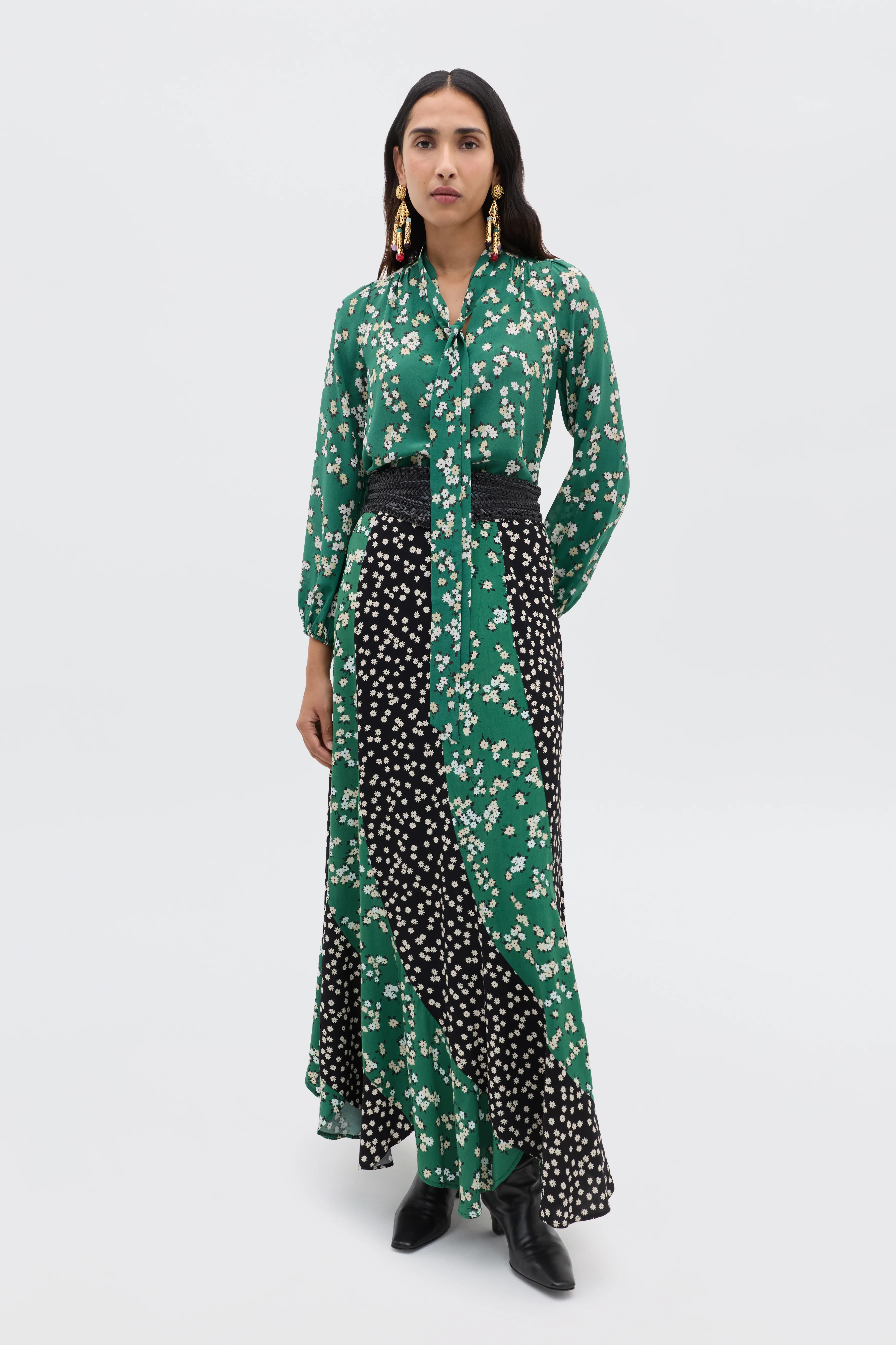 Gracella - City Floral Mix Olive