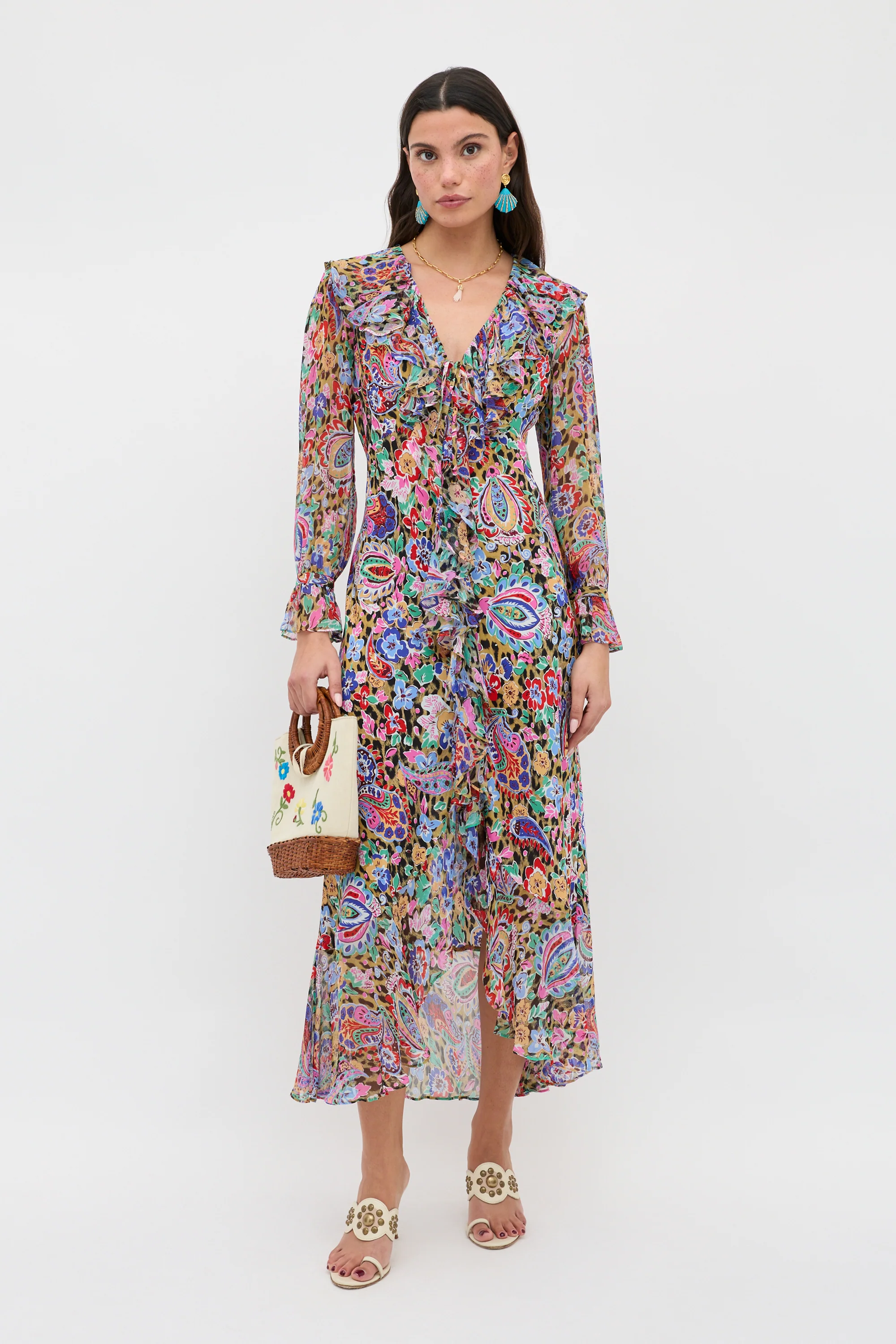 Gracye - Cara Floral Leopard Brown