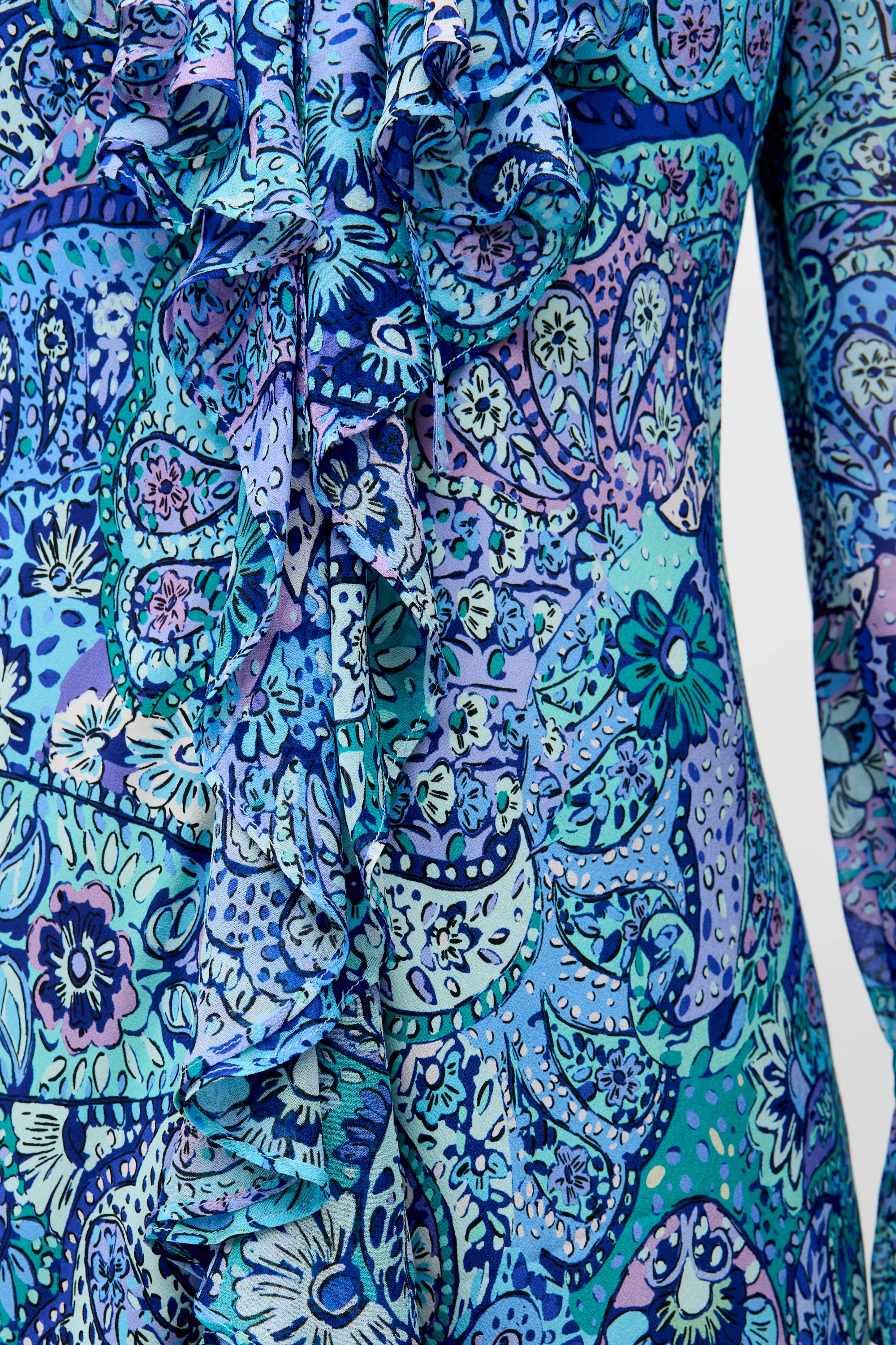 Gracye - Paisley Floral Blue - Image 3