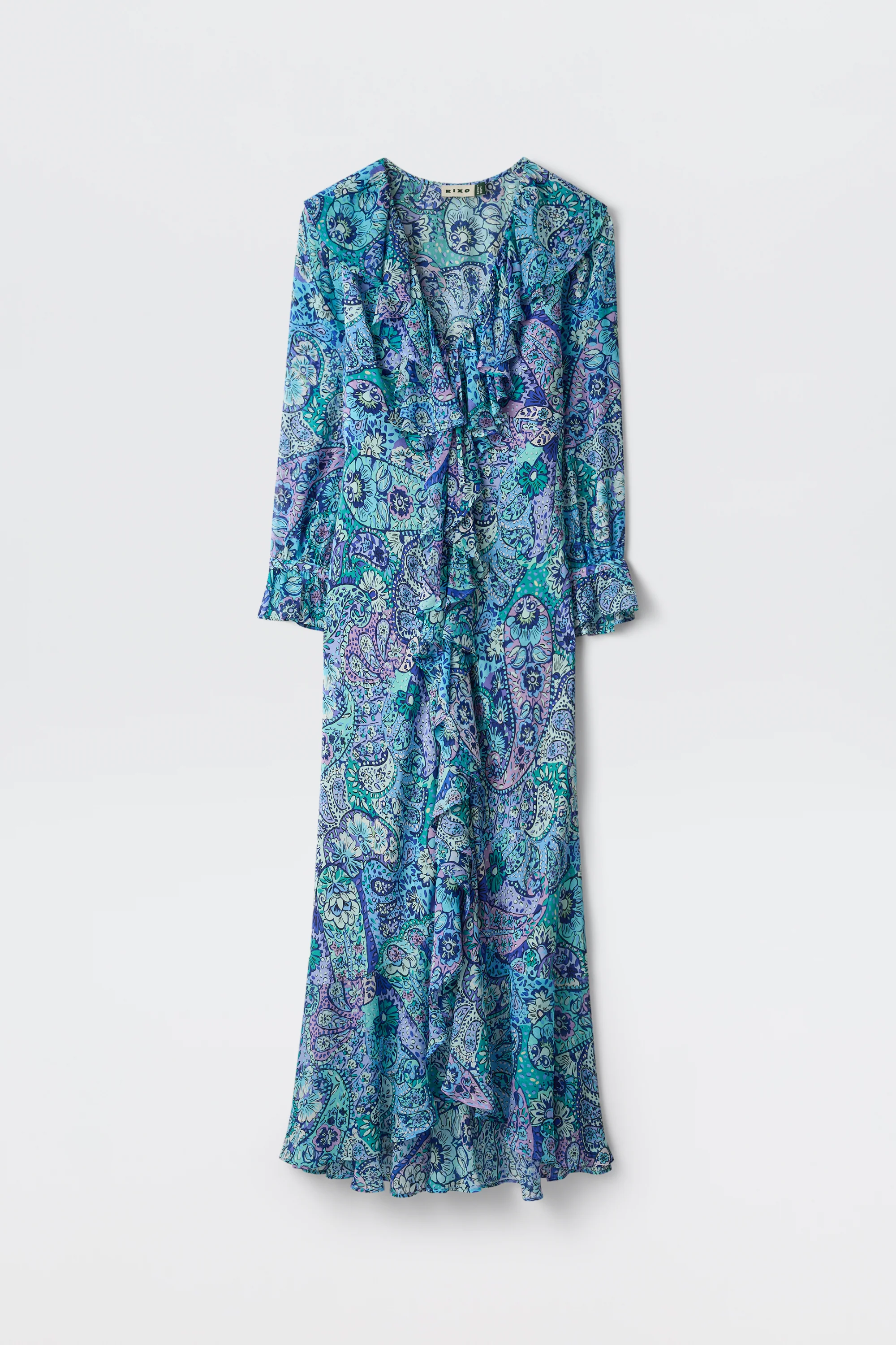 Gracye - Paisley Floral Blue - Image 7