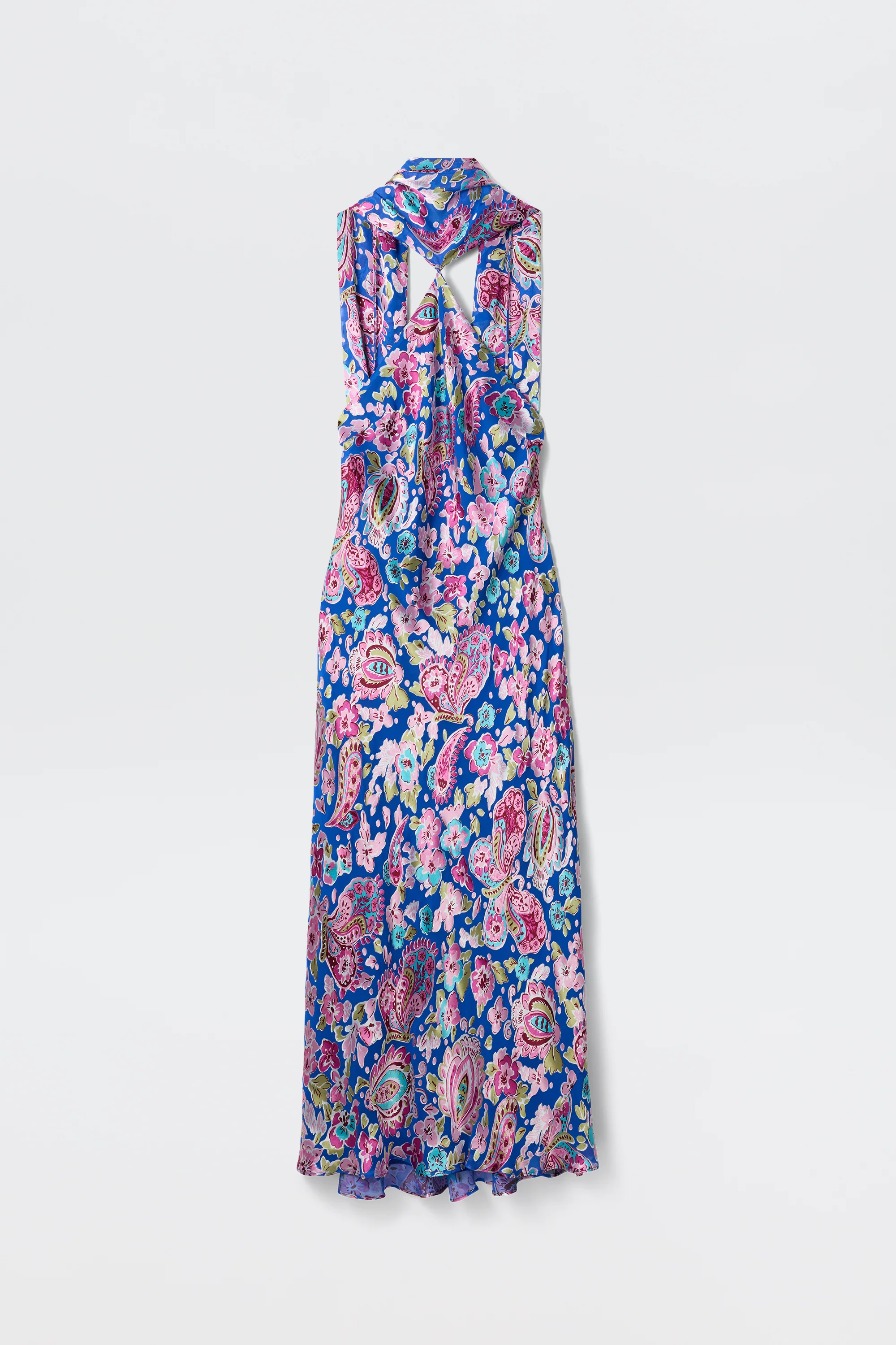 Hayley - Cara Floral Devore Blue - Image 7