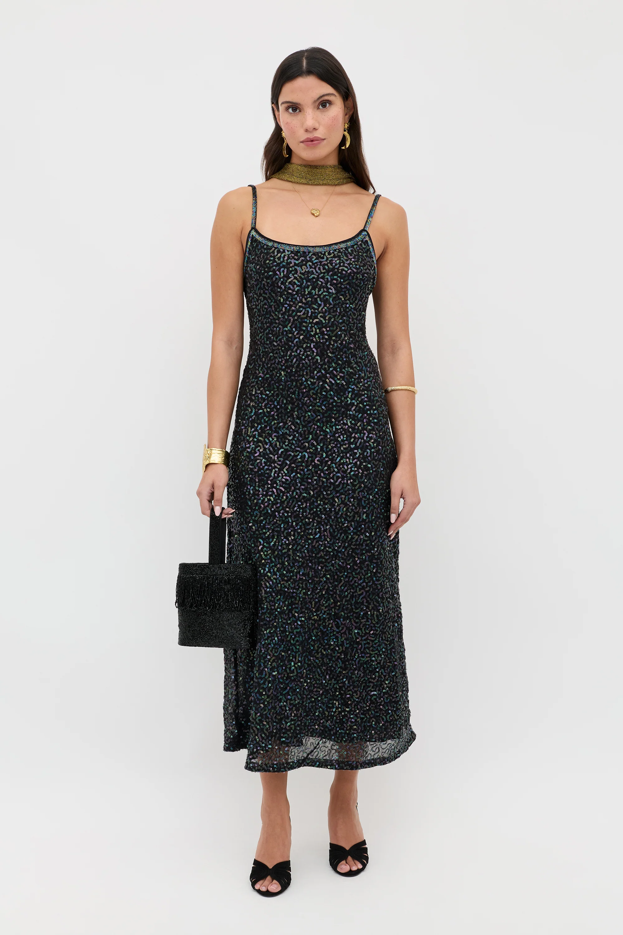 Holly  -  Squiggle Embellishment Black - Image 2