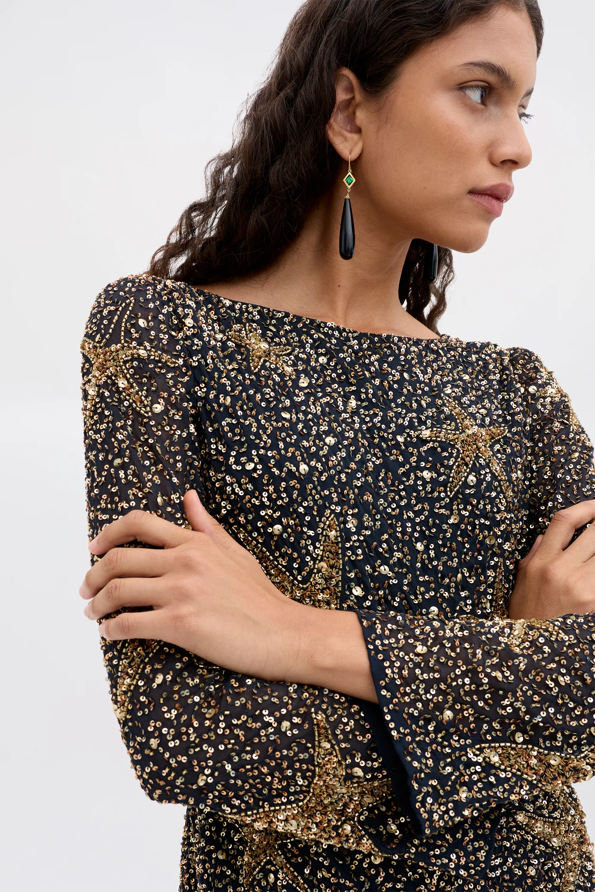 Ilse  -  Starfish Embellishment Navy - Image 3