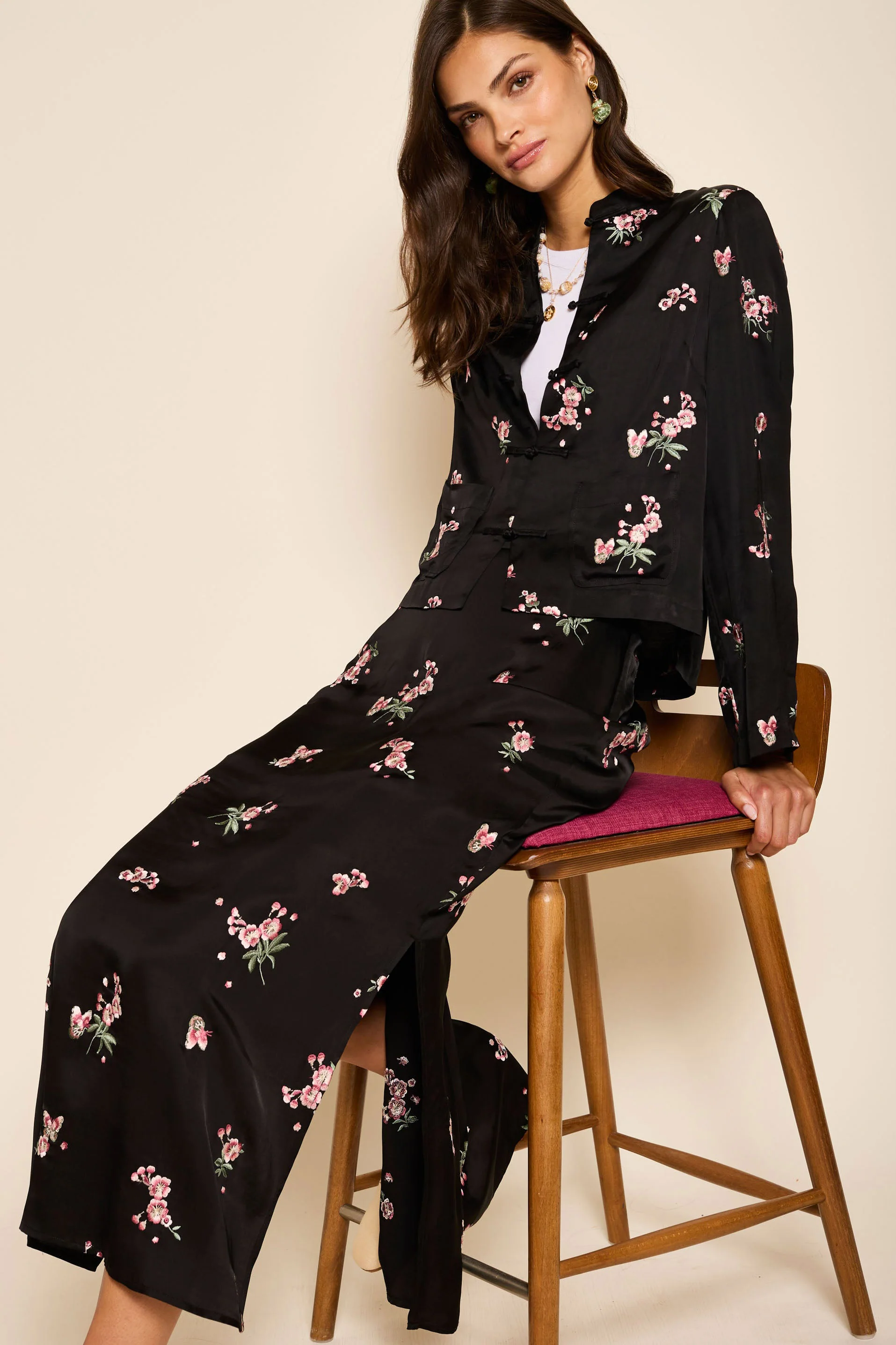Indiya - Blossom Embroidery Pink - Image 3