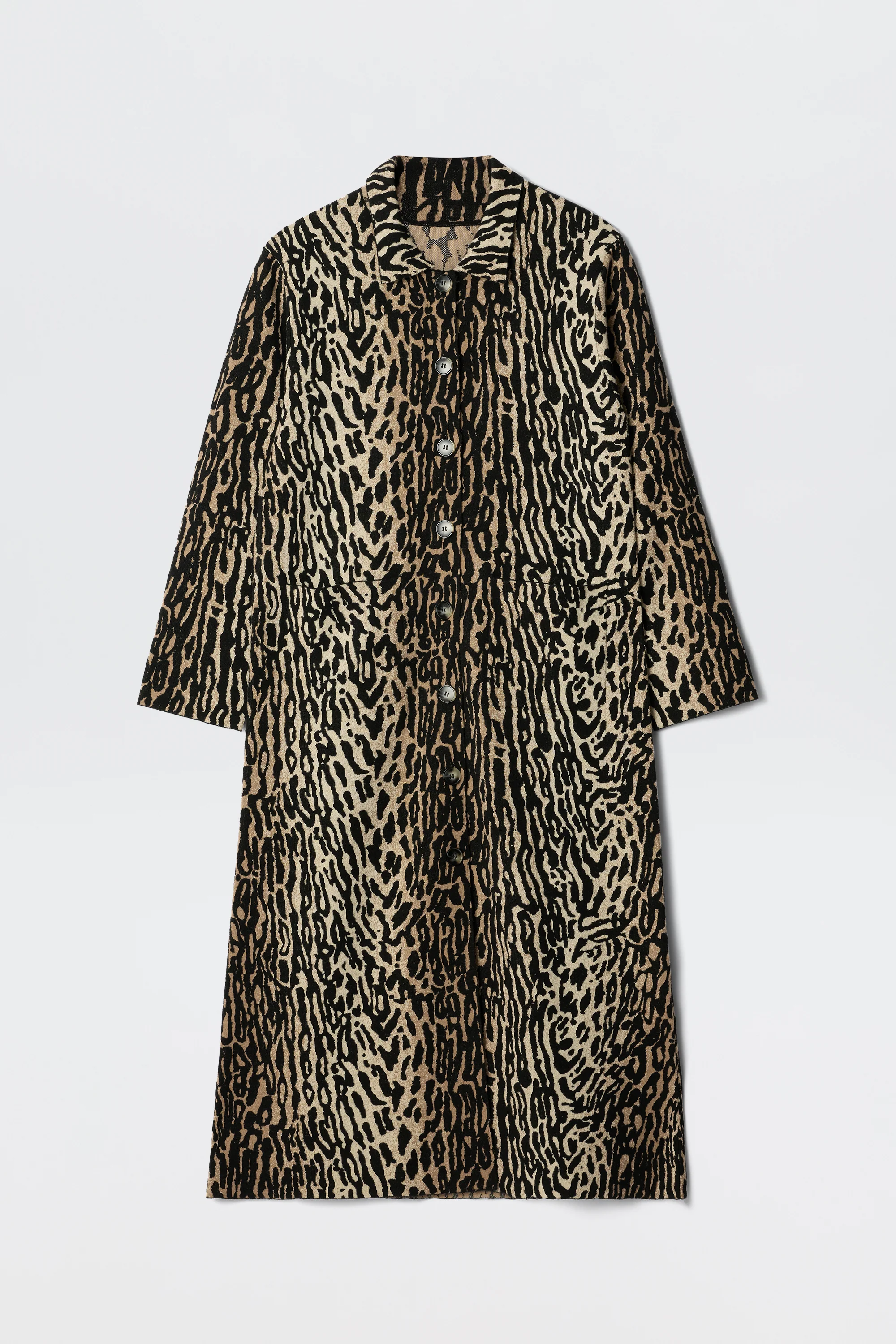 Jacoba  -  Bohemia Leopard Jacquard Brown - Image 5