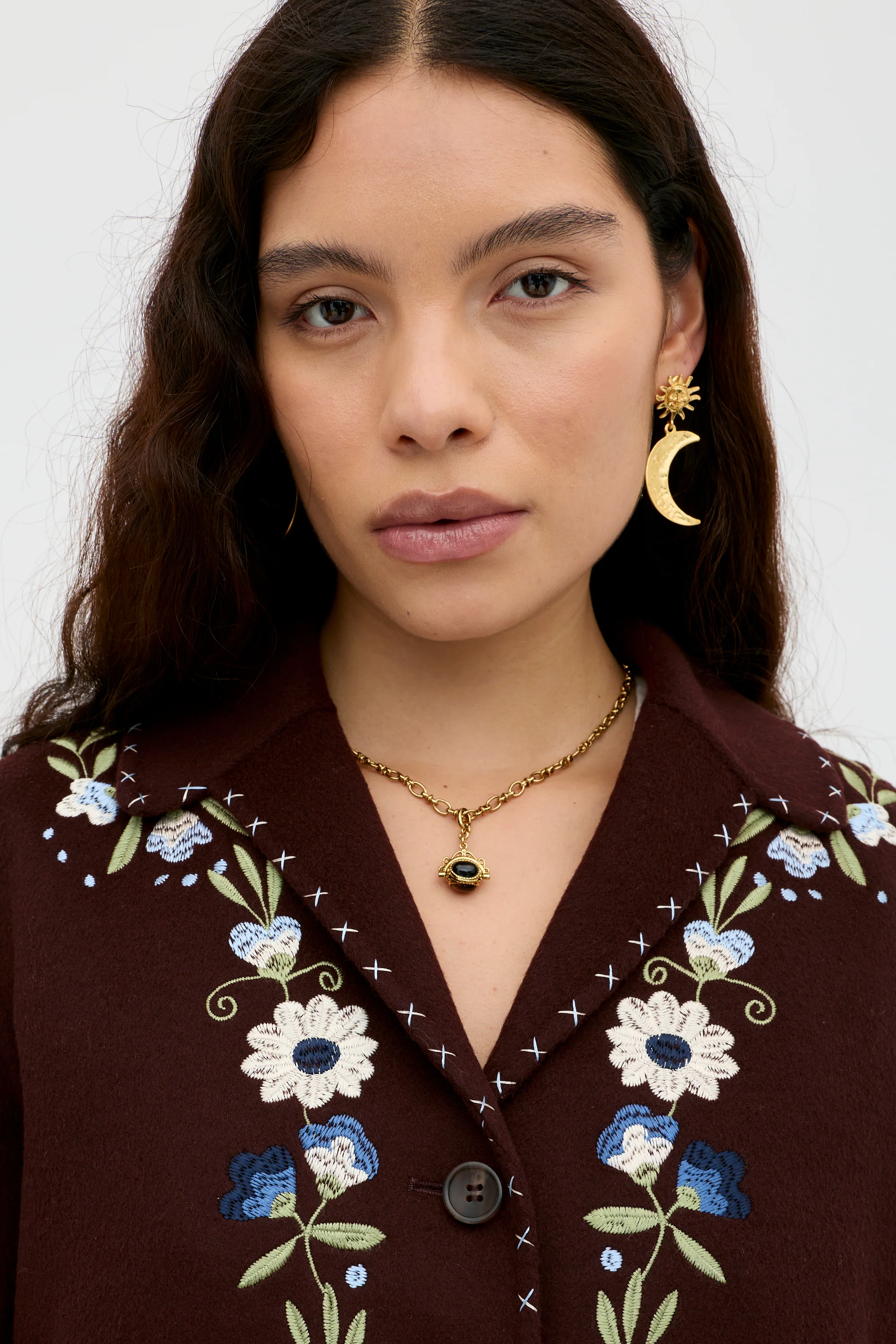 Jude - Bliss Embroidery Brown - Image 4