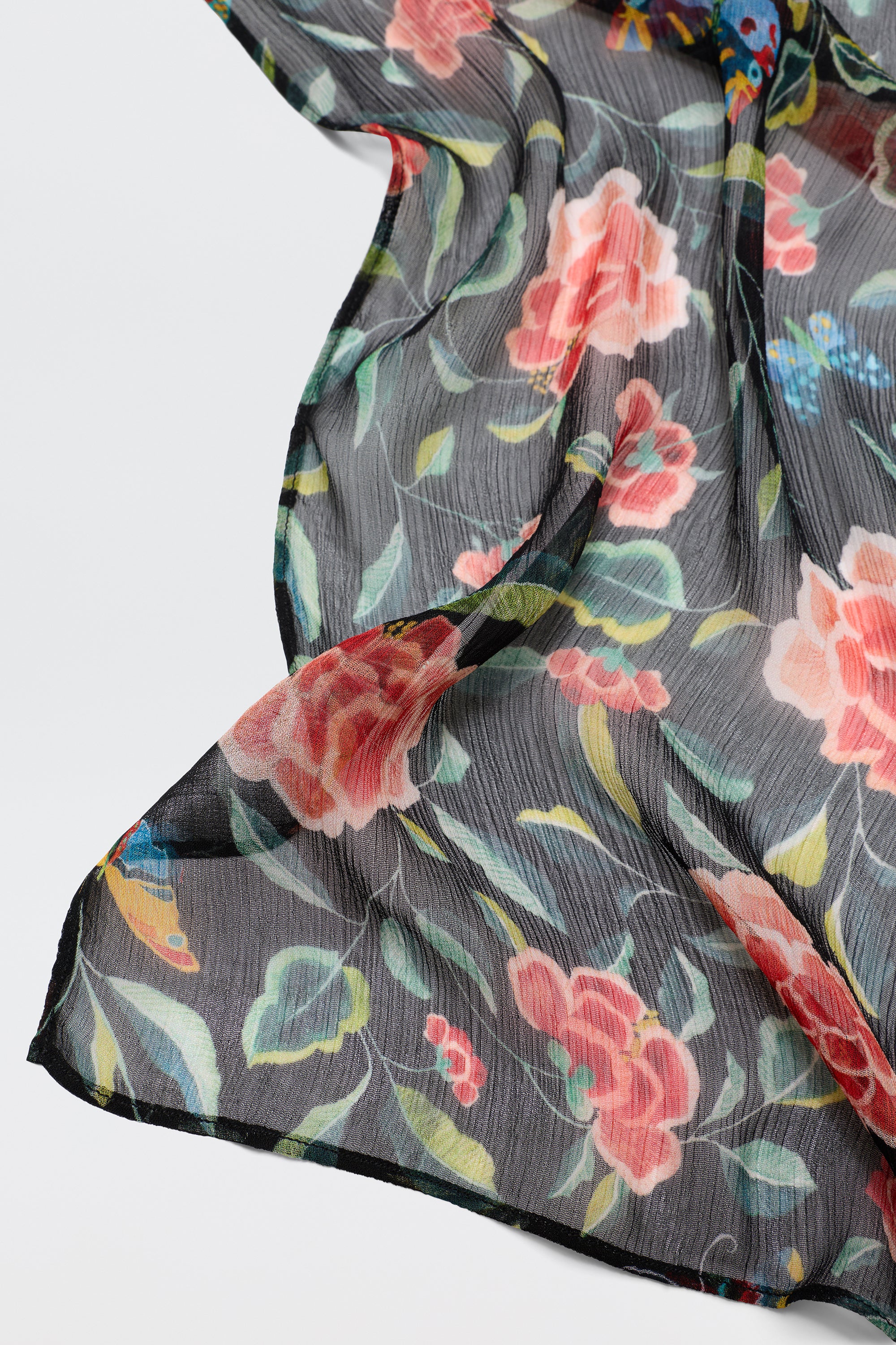 Julien - Butterfly Floral Black - Image 2