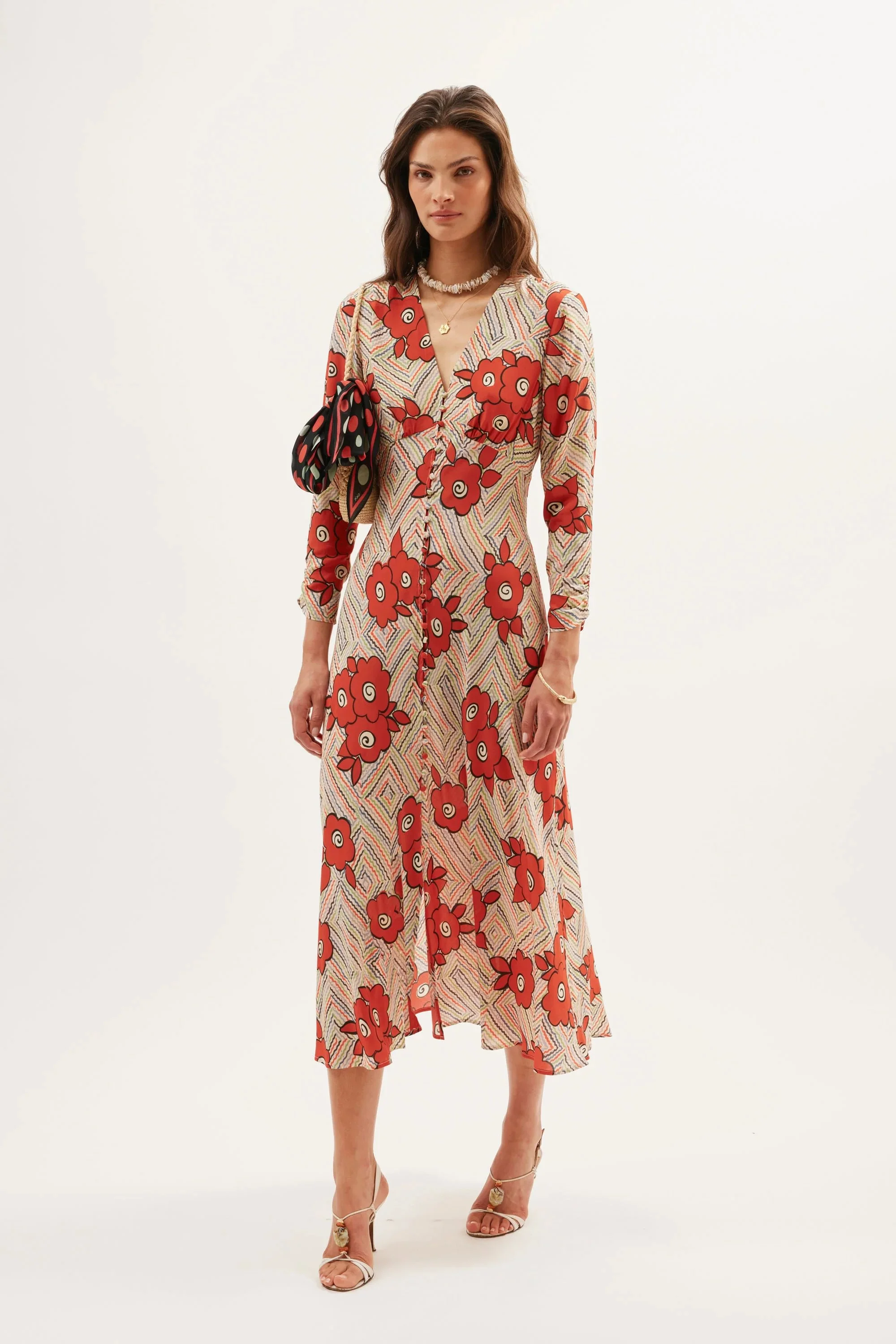 Katie - Milos Floral Cream - Image 4