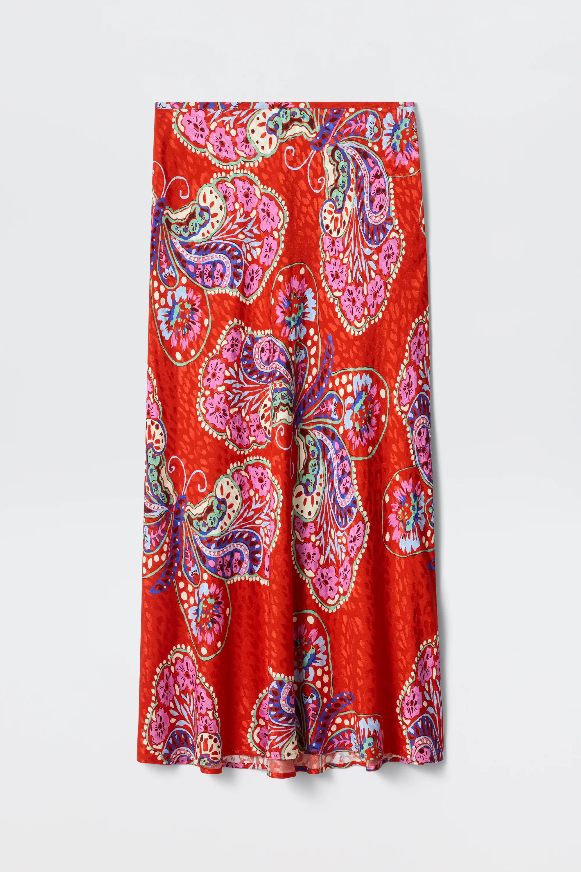 Kelly - Butterfly Bloom Jacquard Red - Image 5