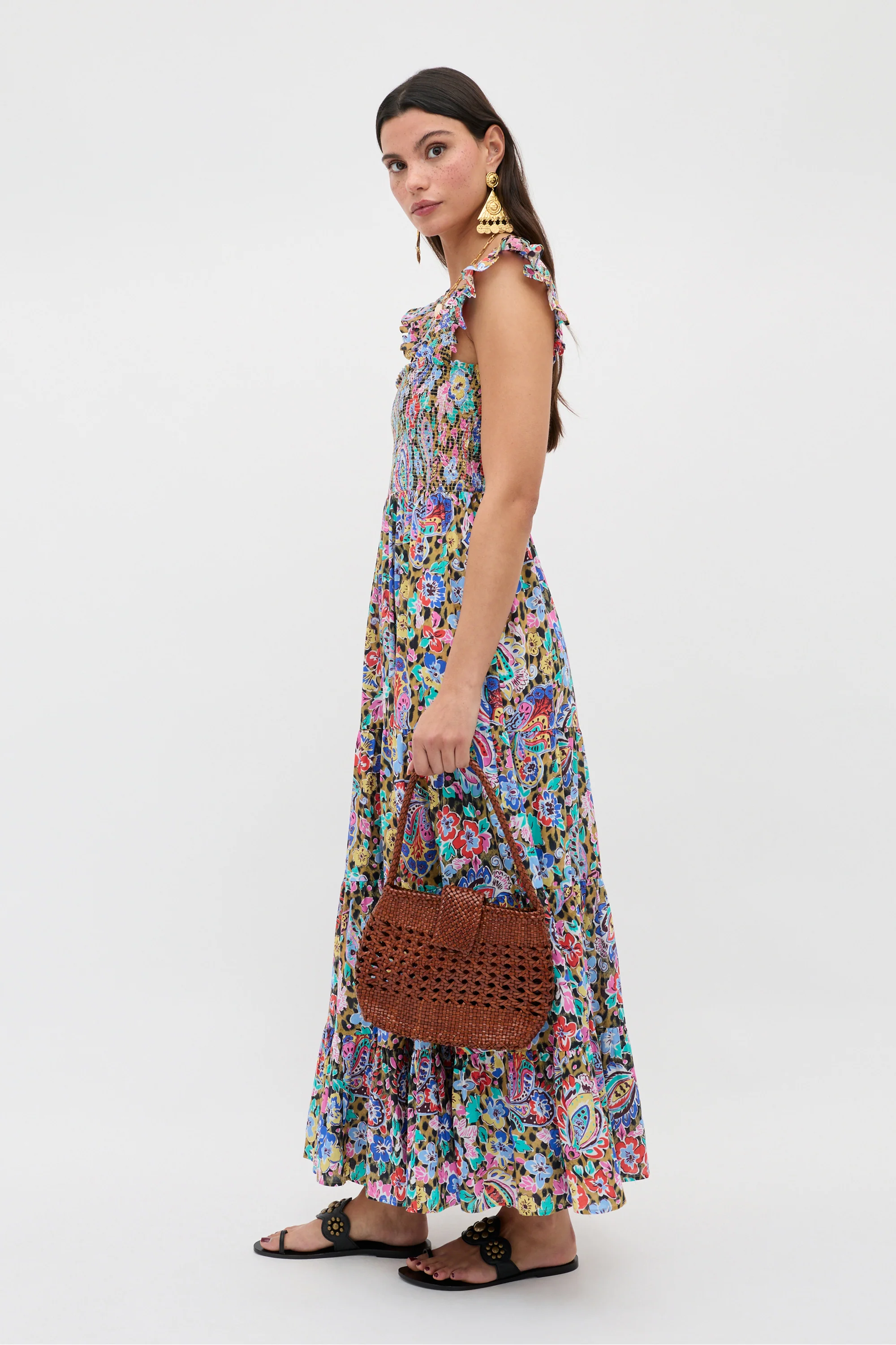 Kendall - Cara Floral Leopard Brown - Image 3