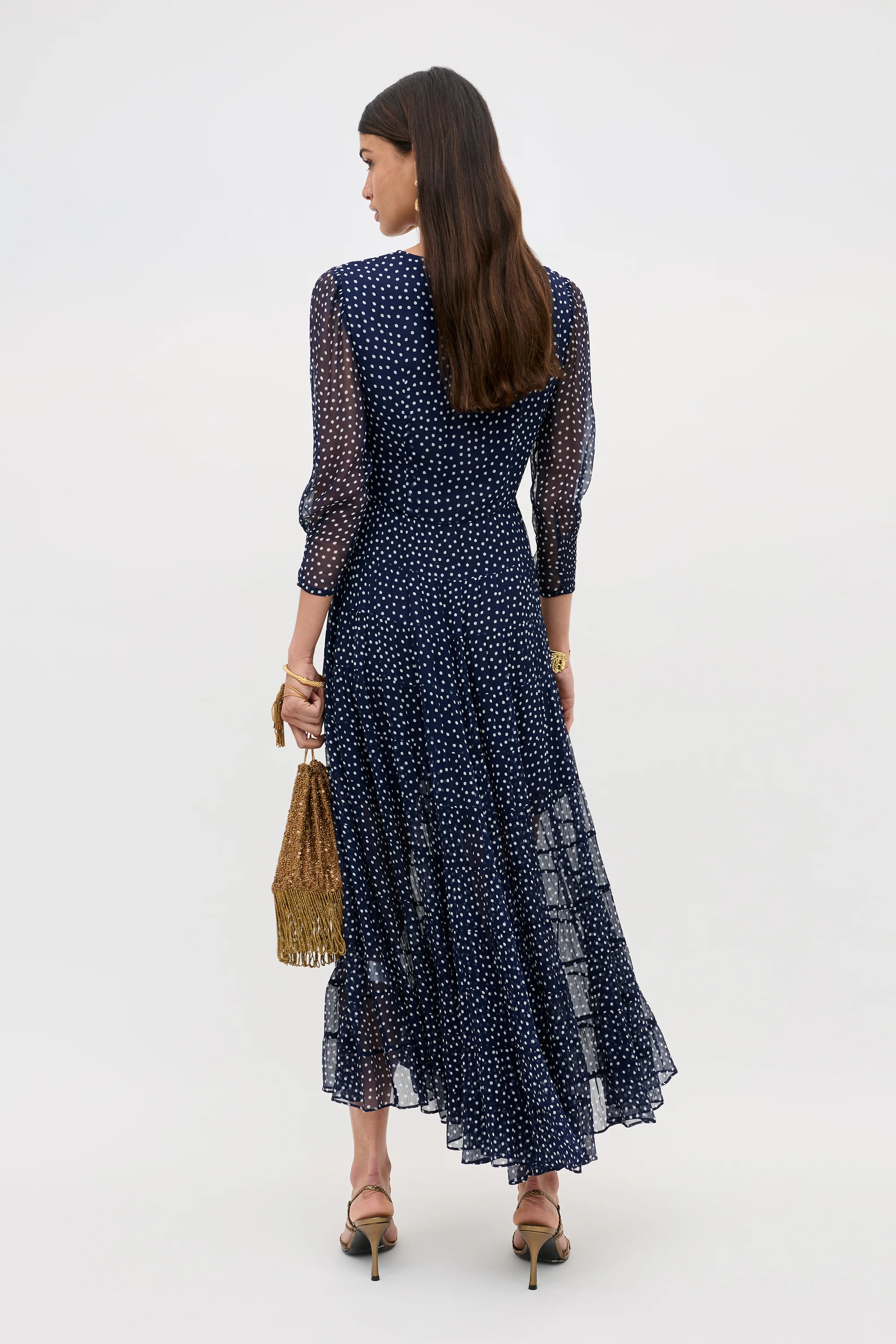 Kristen - Navy Polka Dot - Image 5