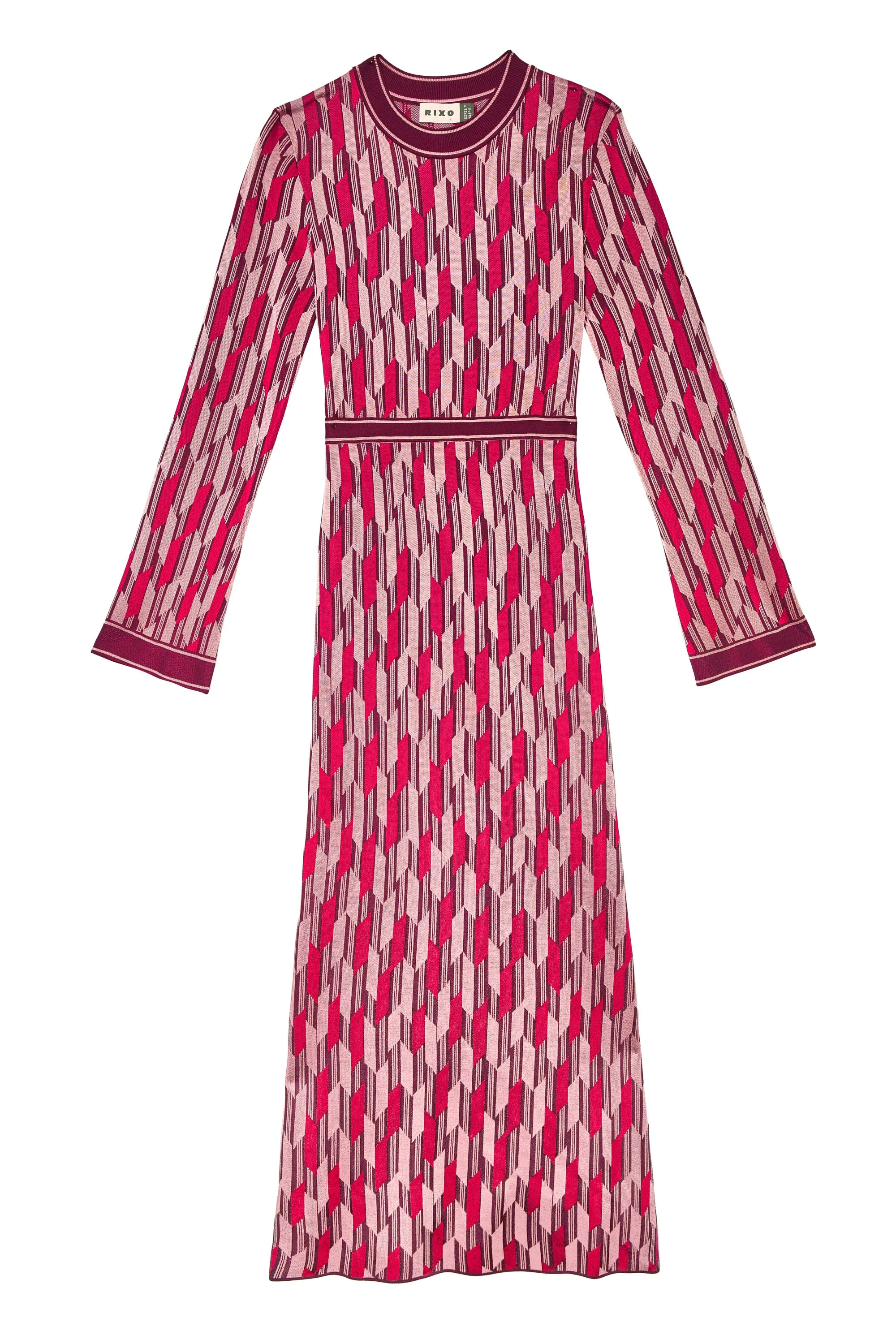 Lille - Chevron Knit Berry - Image 7